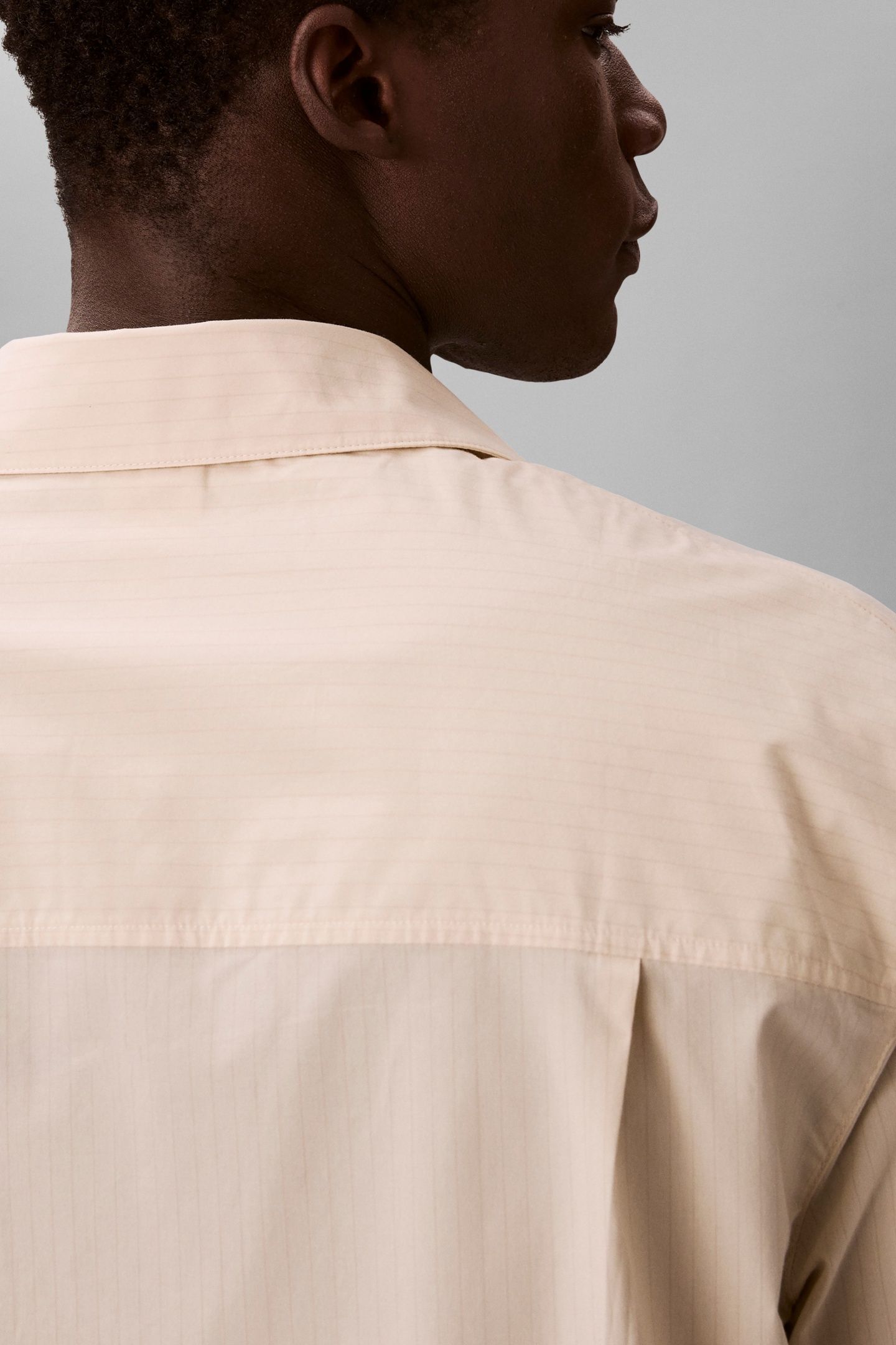 HERITAGE CREST S/S SLEEP TOP SLIM STRIPE CHALK 6