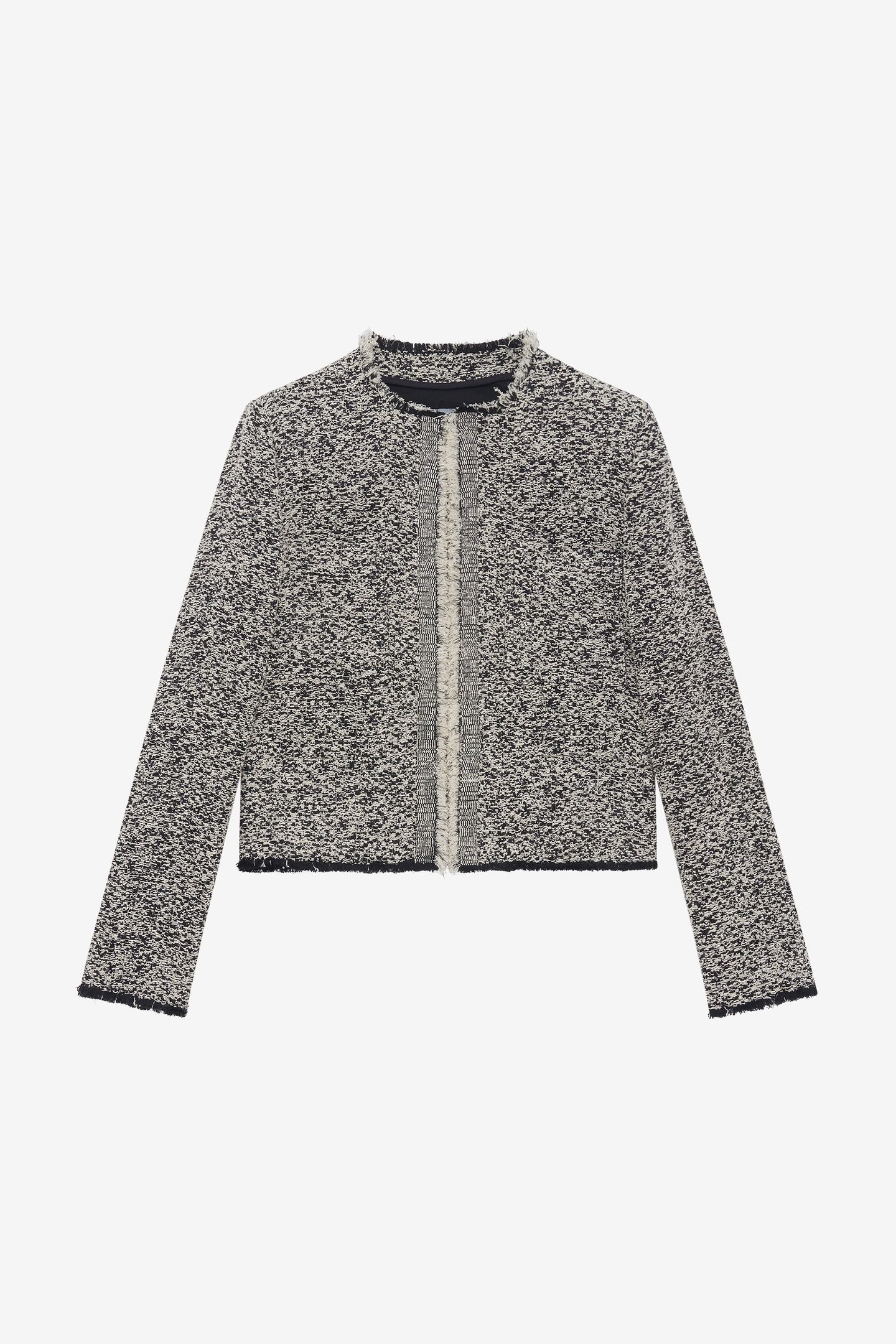 HAZELA JACKET BLACK/ECRU 4