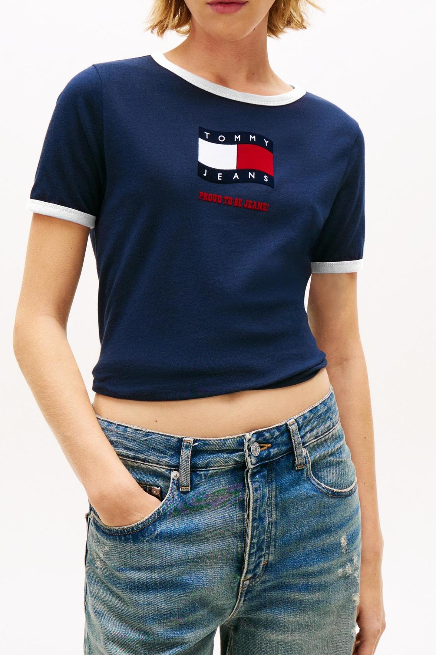 TJW REGULAR NOVELTY RING T-SHIRT DARK NIGHT NAVY 1
