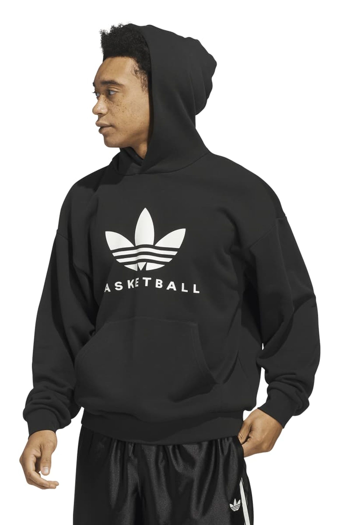 UNISEX ORIGINALS ORIGINALS BASKETBALL HOODIE BLACK 4