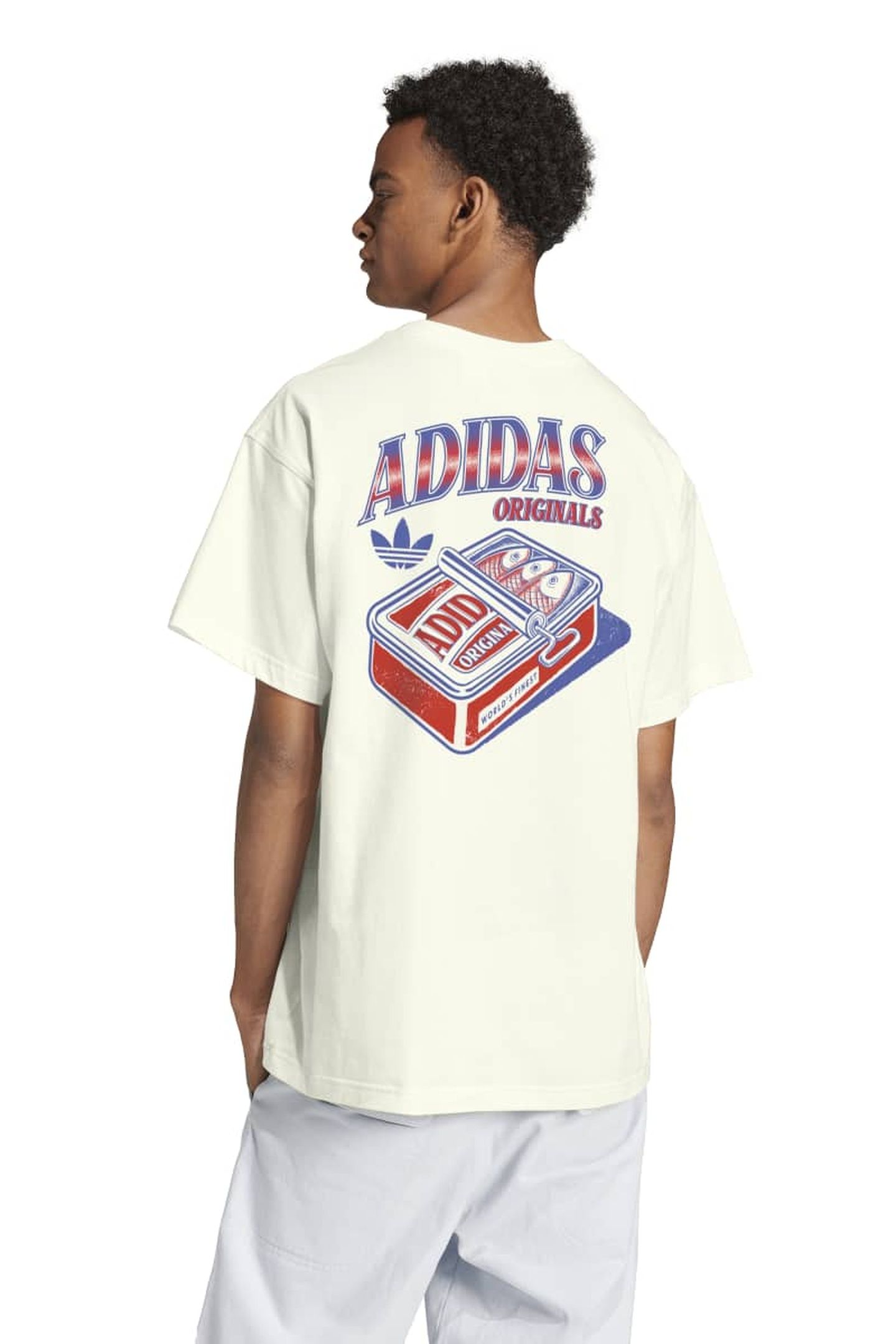 UNISEX ORIGINALS SARDINES GRAPHIC TEE OFF WHITE 5