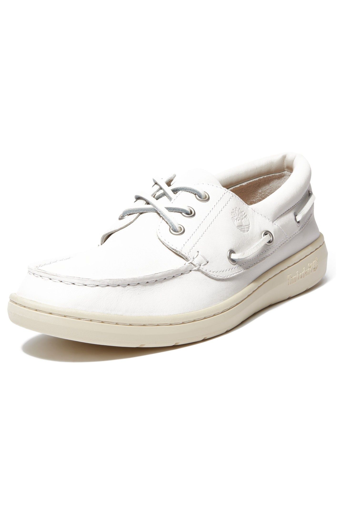 BOAT SHOE WHITE 4