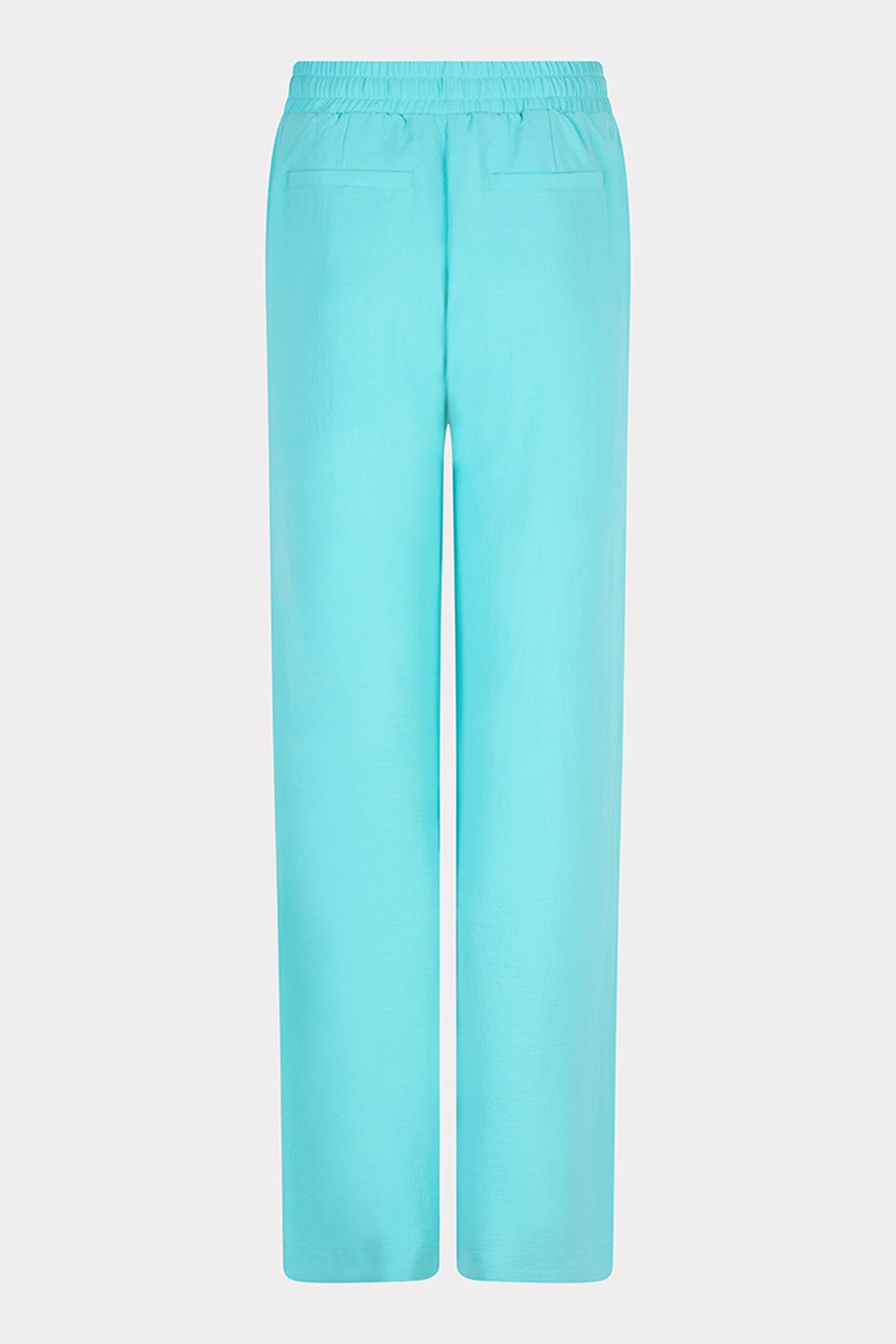TROUSERS WIDE ELASTIC CRINKLE LAGOON 5