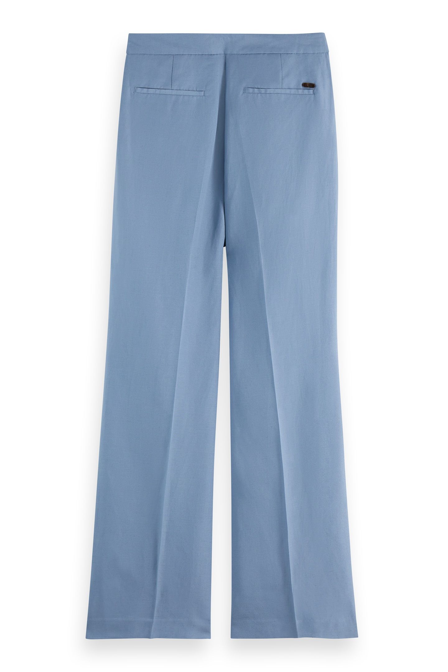 EDIE - HIGH RISE WIDE LEG DRAPEY PANT FADED DENIM 5