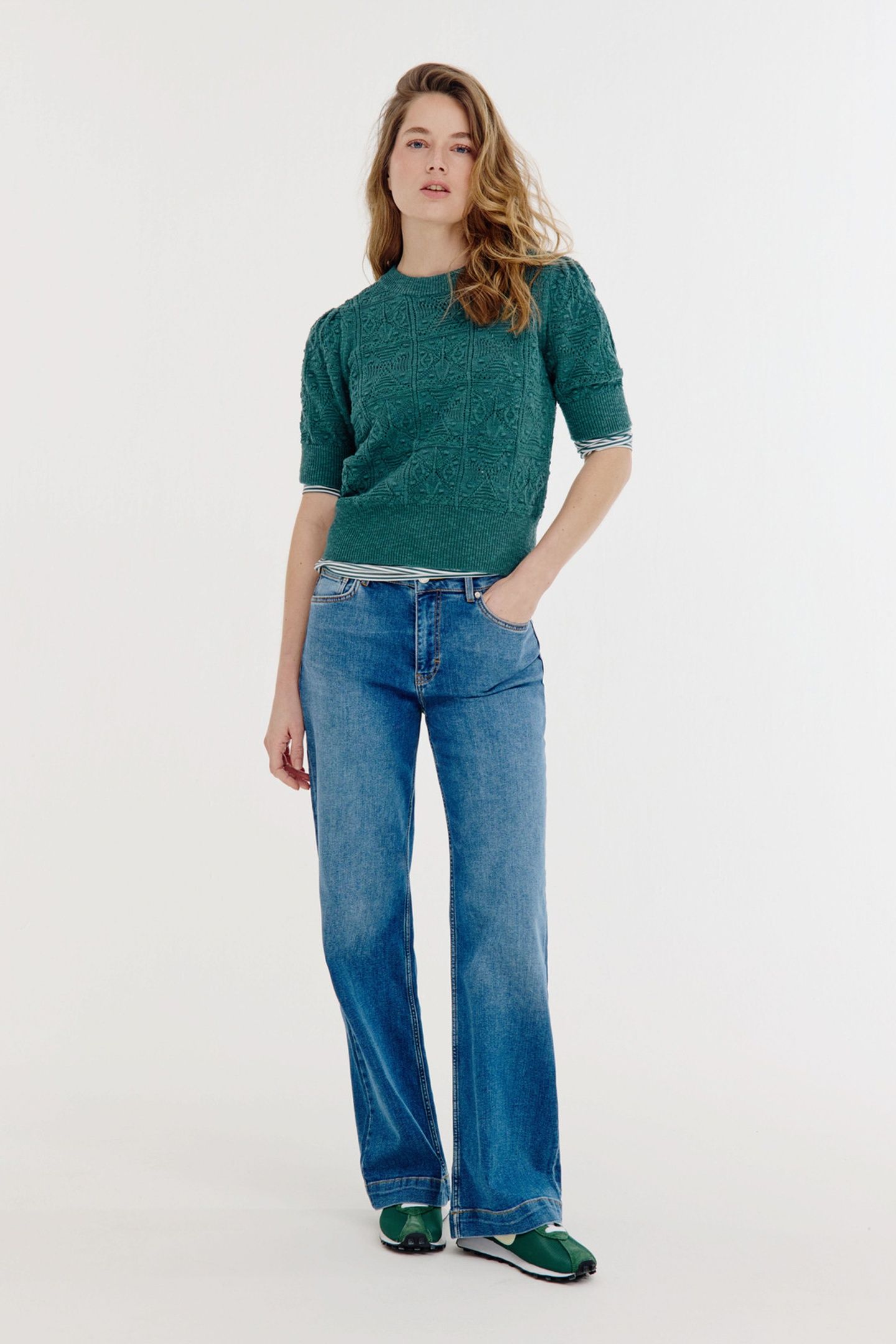 BRAM PANTS MID BLUE JEANS 2