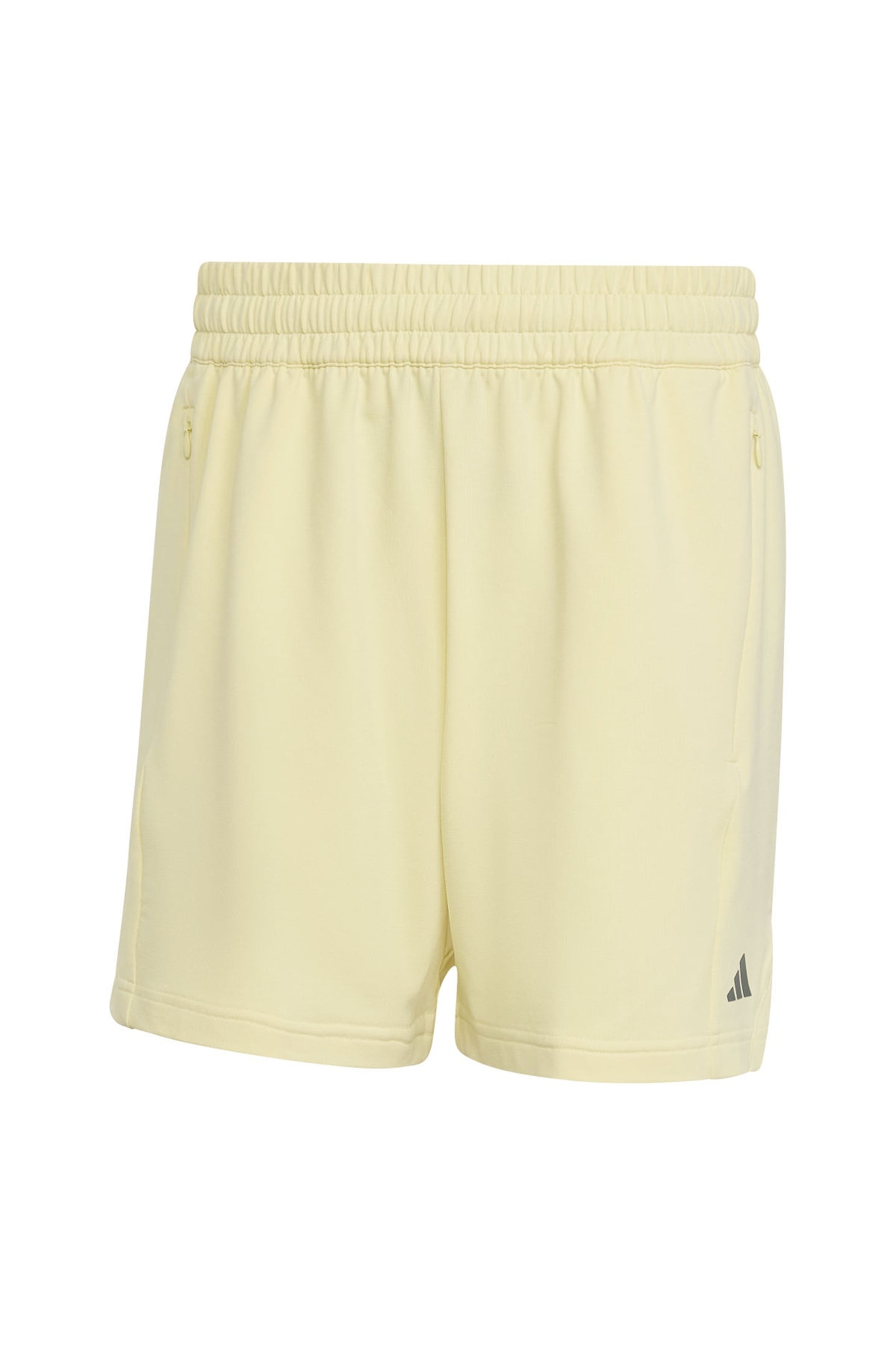 UNISEX PERFORMANCE ADIDAS D4T YOGA KNIT SHORT ALMOST YELLOW 2