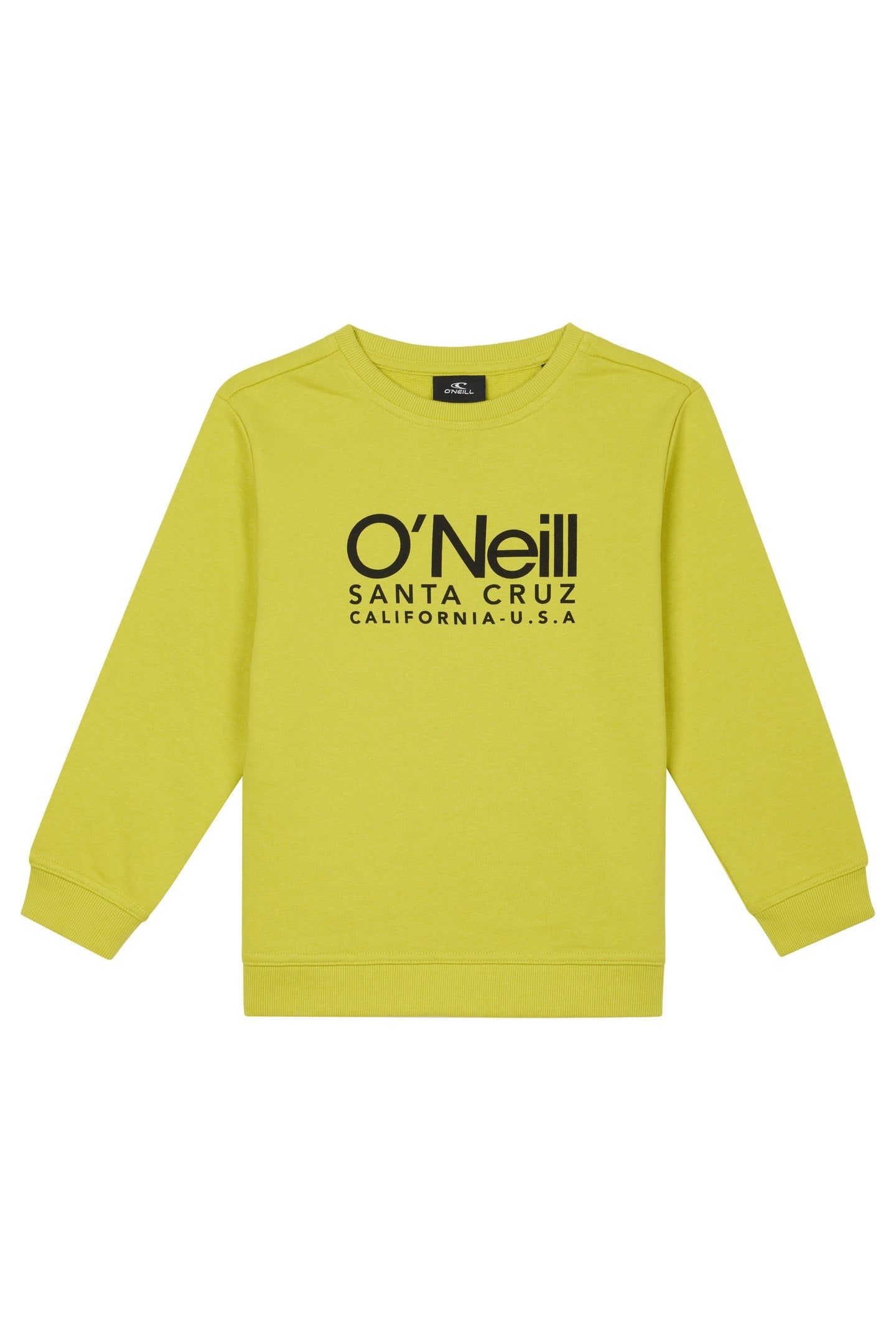 BOYS O'NEILL CALI LOGO CREW LUCA LIME 1