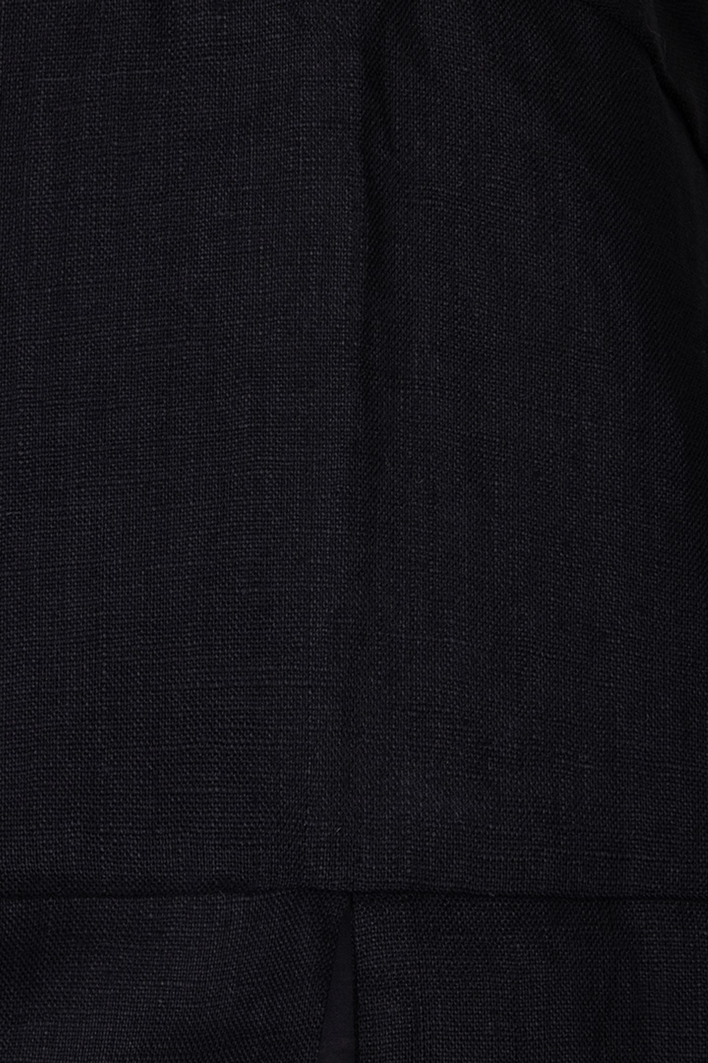 BLOUSE OVERSIZED LINEN BLACK 7