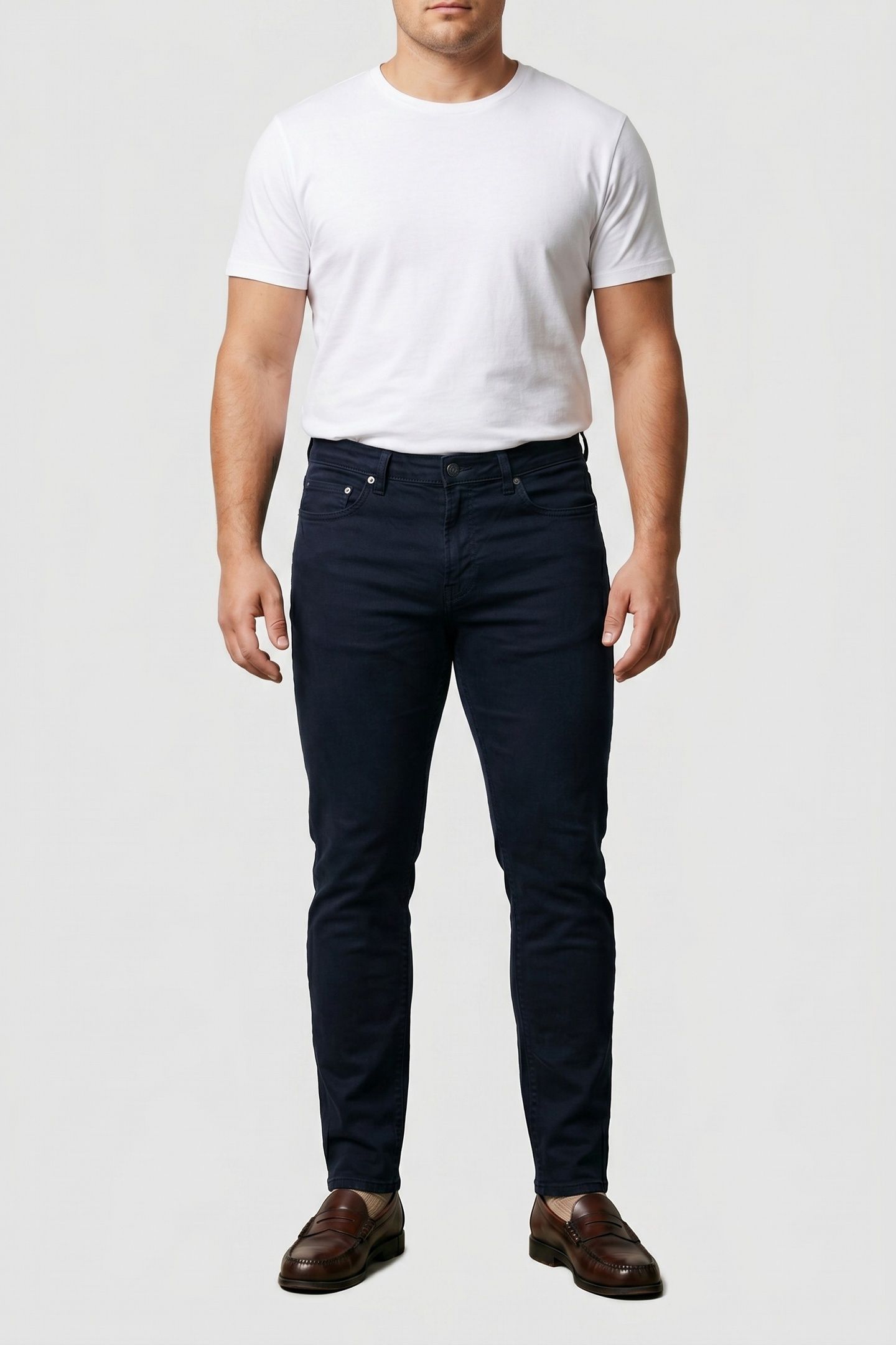 J703-SKINNY FIT DARK NAVY 1