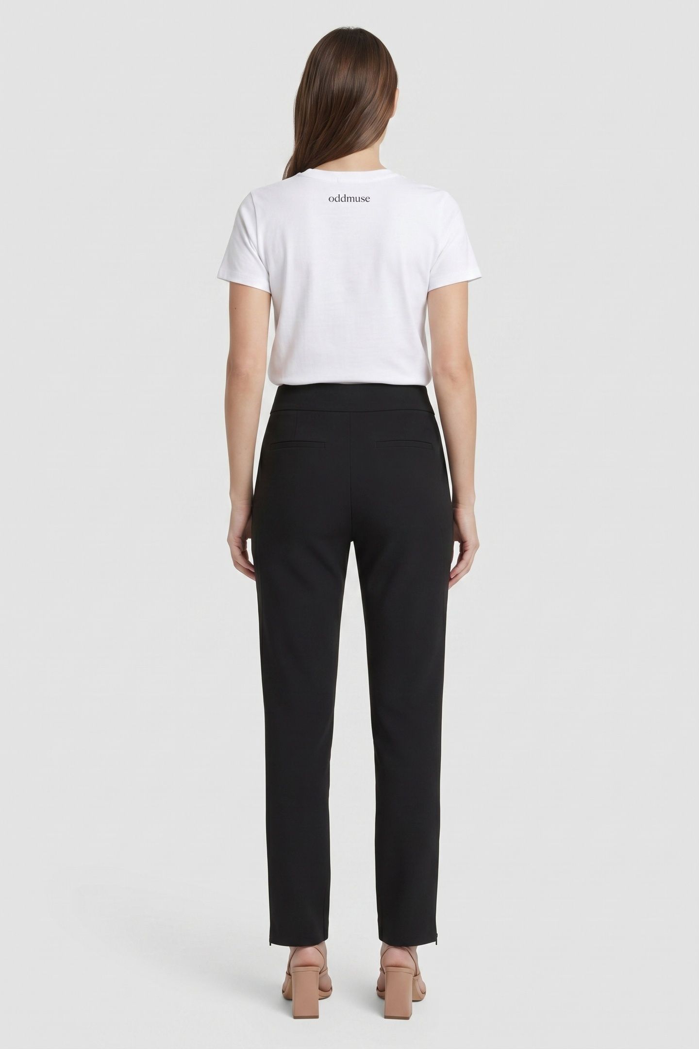THE ULTIMATE MUSE STRAIGHT LEG TROUSERS | BLACK BLACK 2