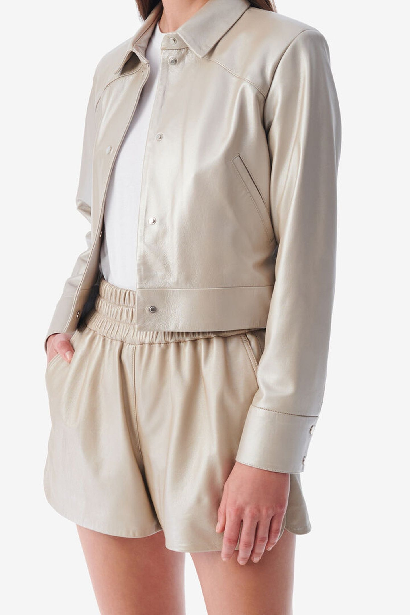 KENAN JACKET PEARLY BEIGE 1
