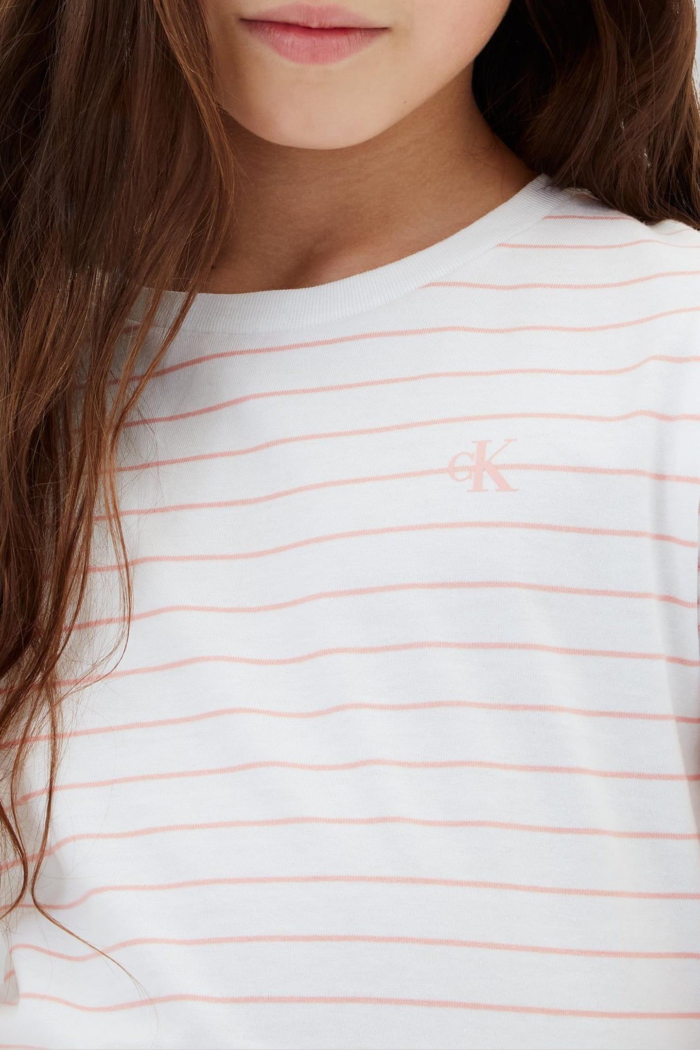 GIRLS CK 2-PACK TEE WHITE 5