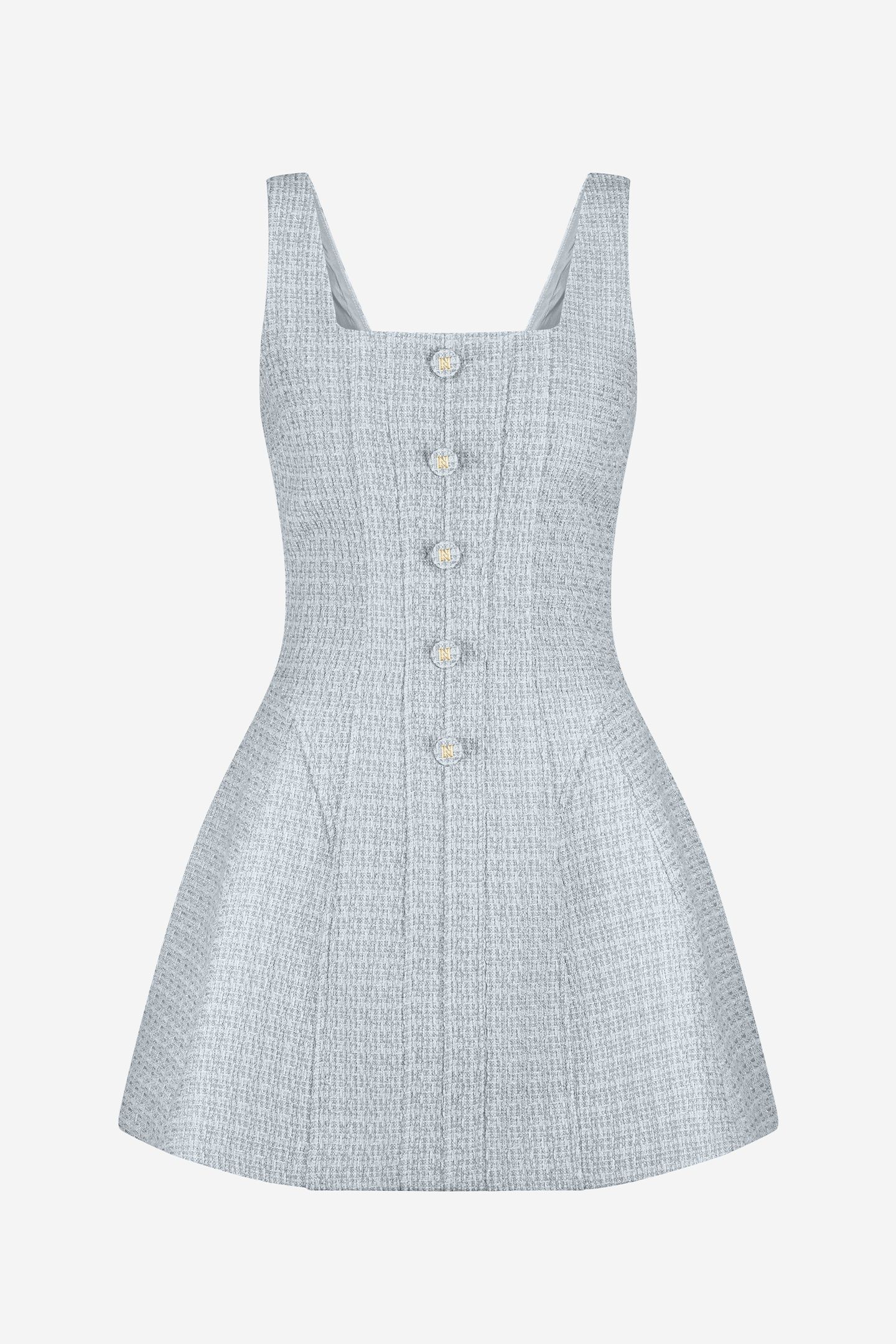 KLINE DRESS TEAL BLUE 2