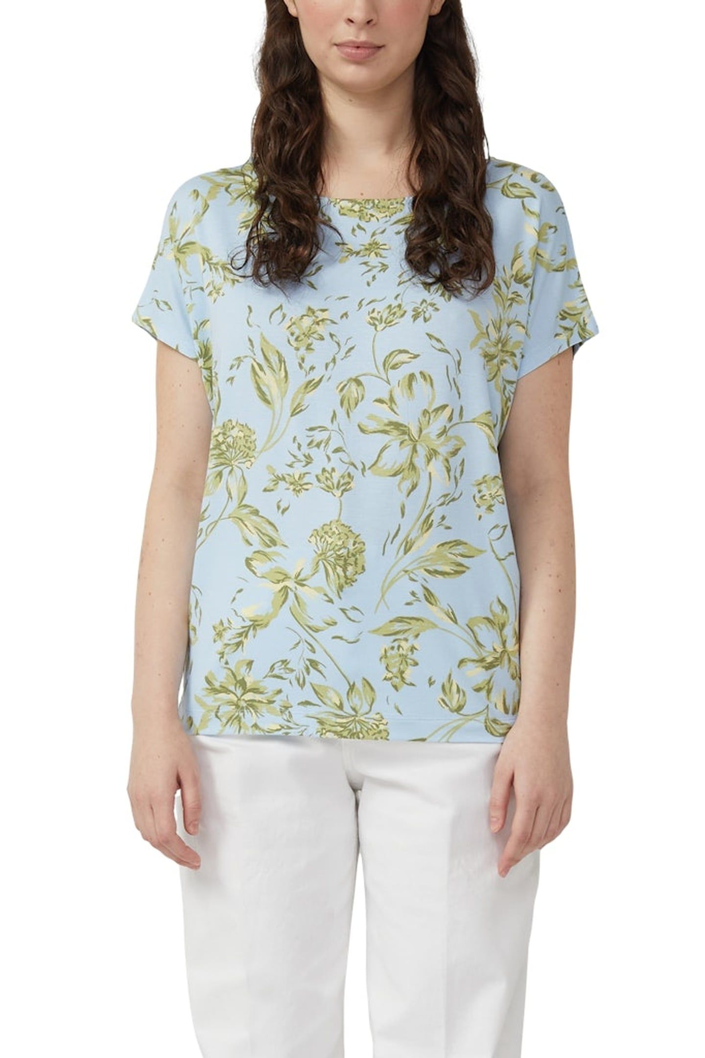 S.OLIVER T-SHIRTS BLUE 1