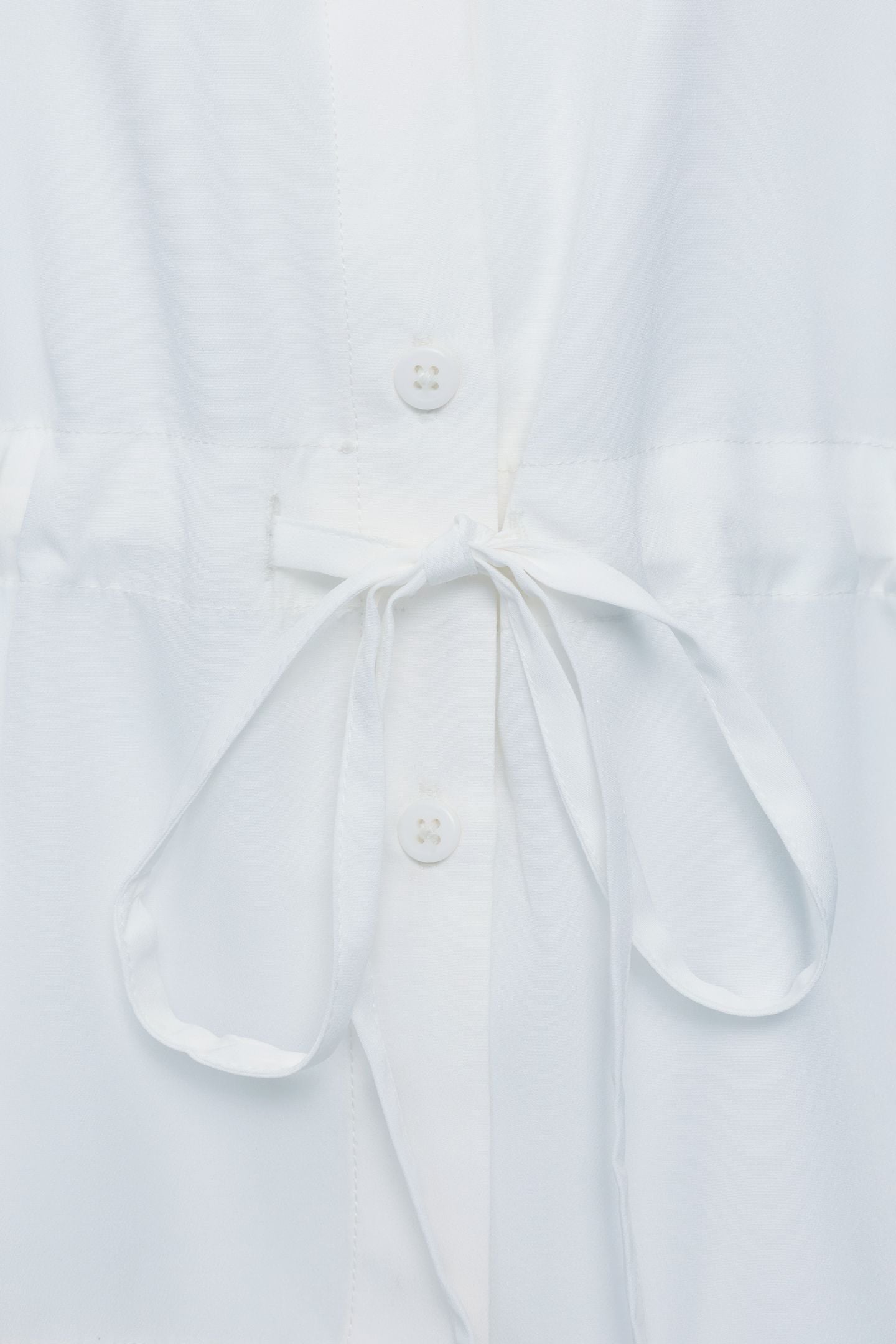 CREPE LIGHT TIE TOP SUMMER WHITE 3