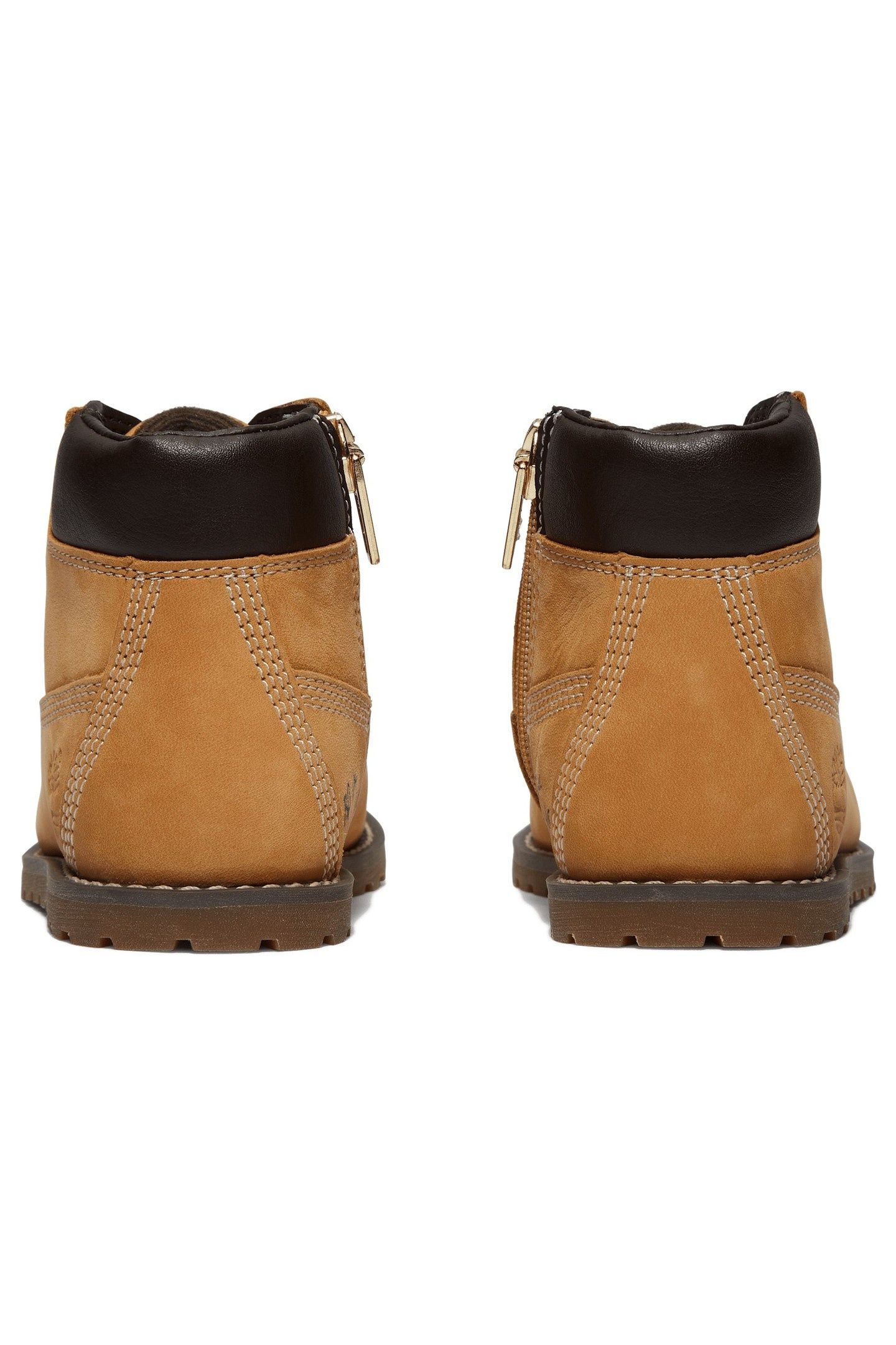 MID LACE UP WITH ZIP BOOT WHEAT 3