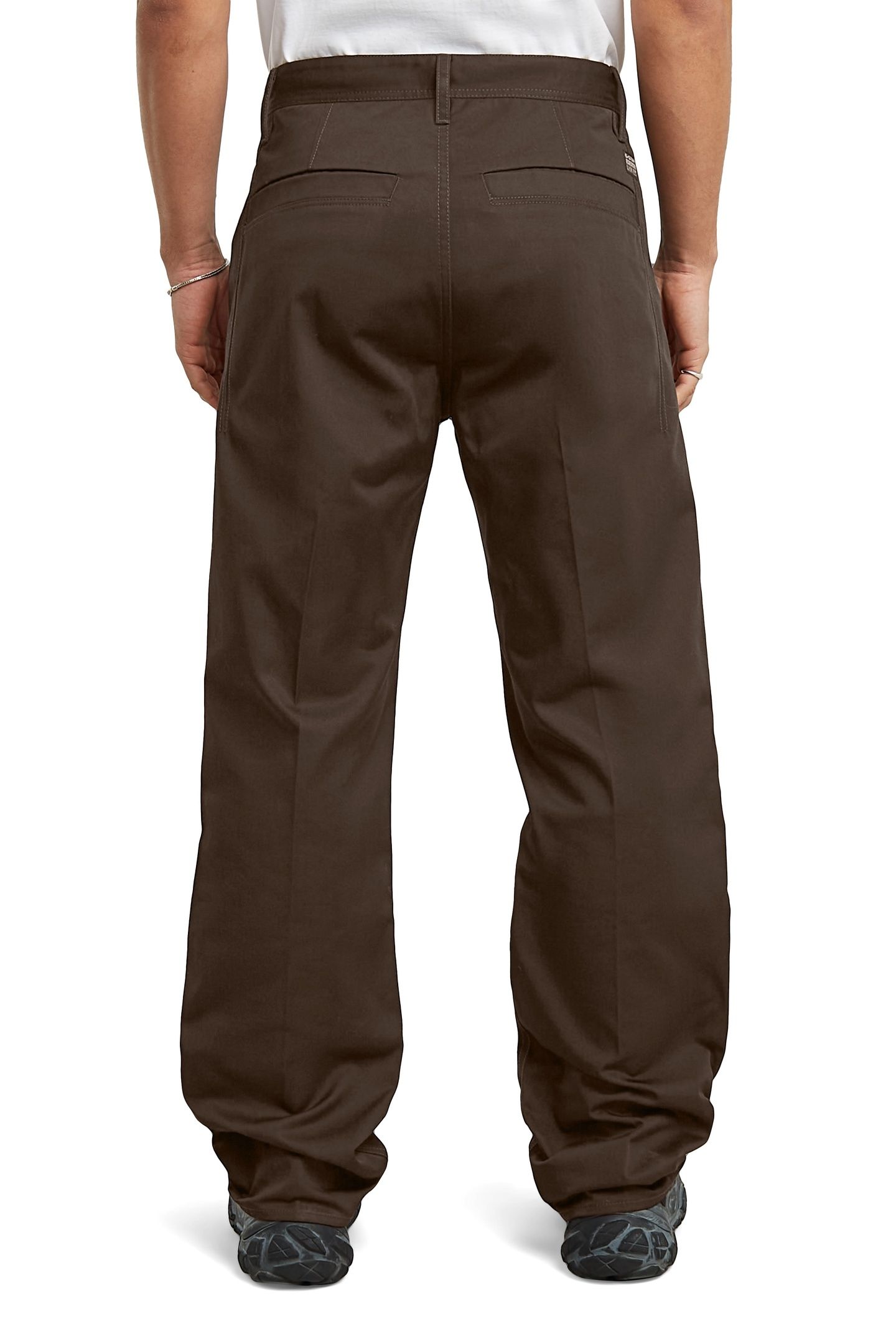 RELAXED STRAIGHT CHINO DEEP BROWN 4