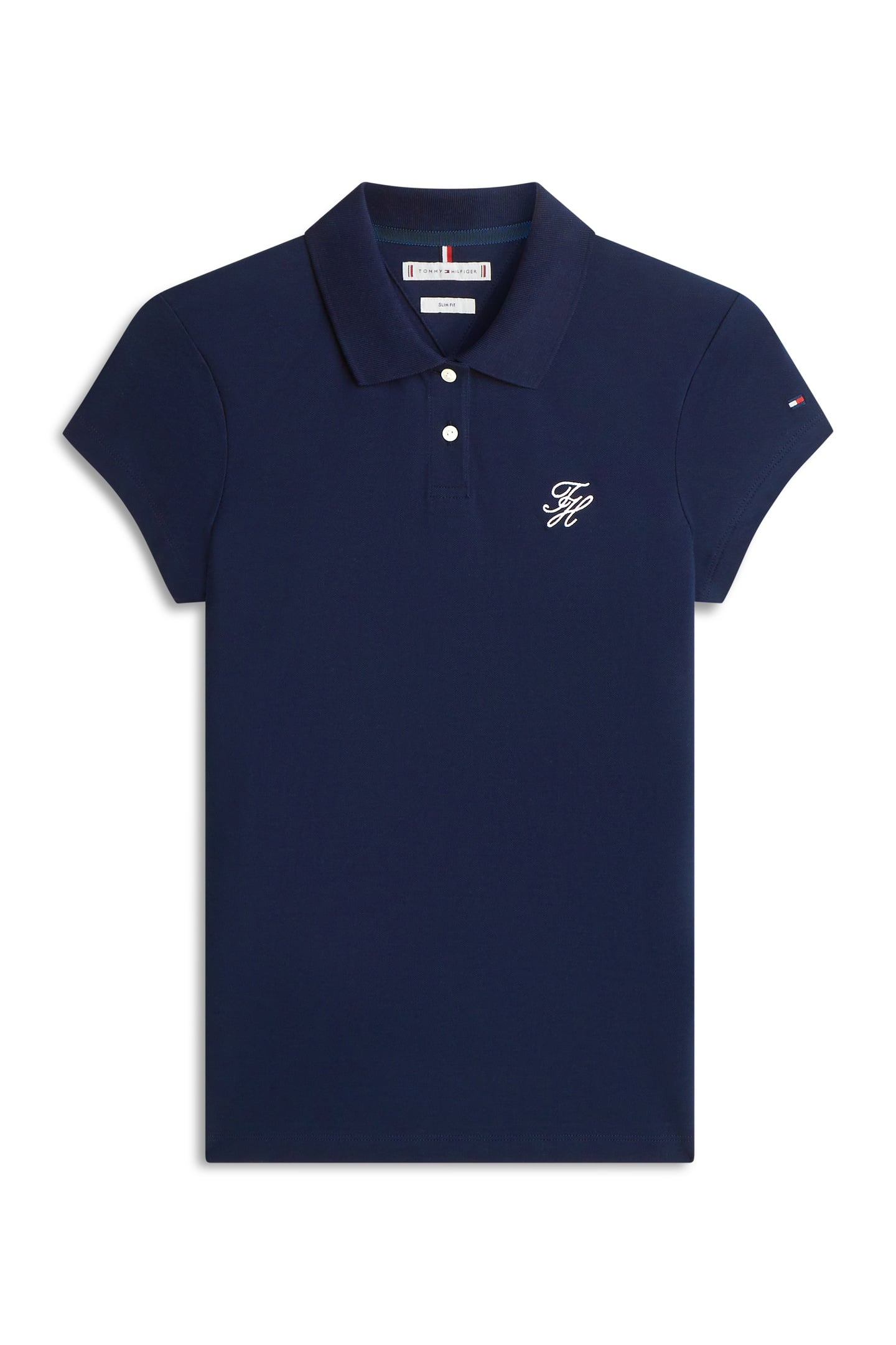TH SCRIPT SLIM SS POLO DARK NIGHT NAVY 4