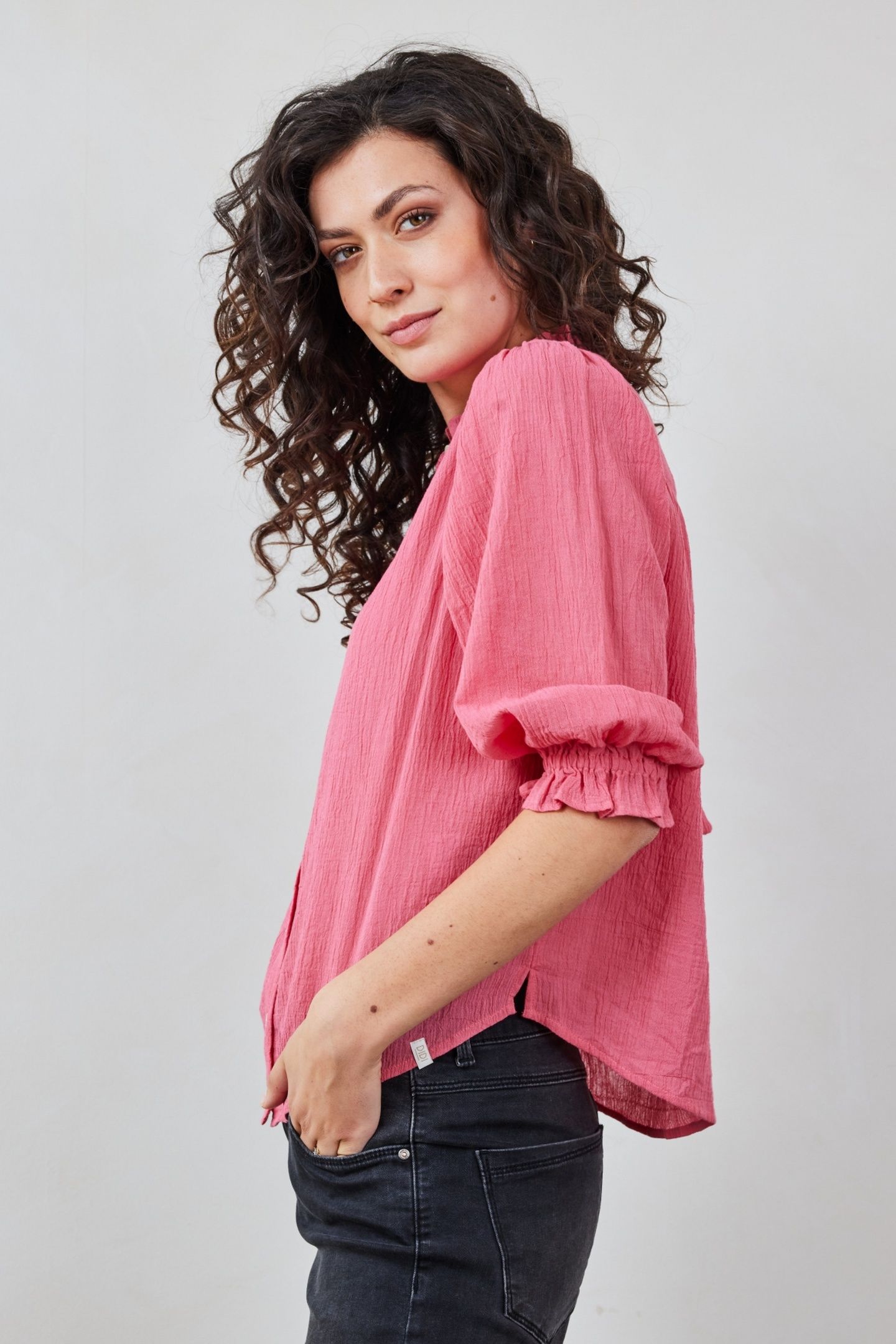 BLOUSE PARIS HOLLY BERRY ROSE 2