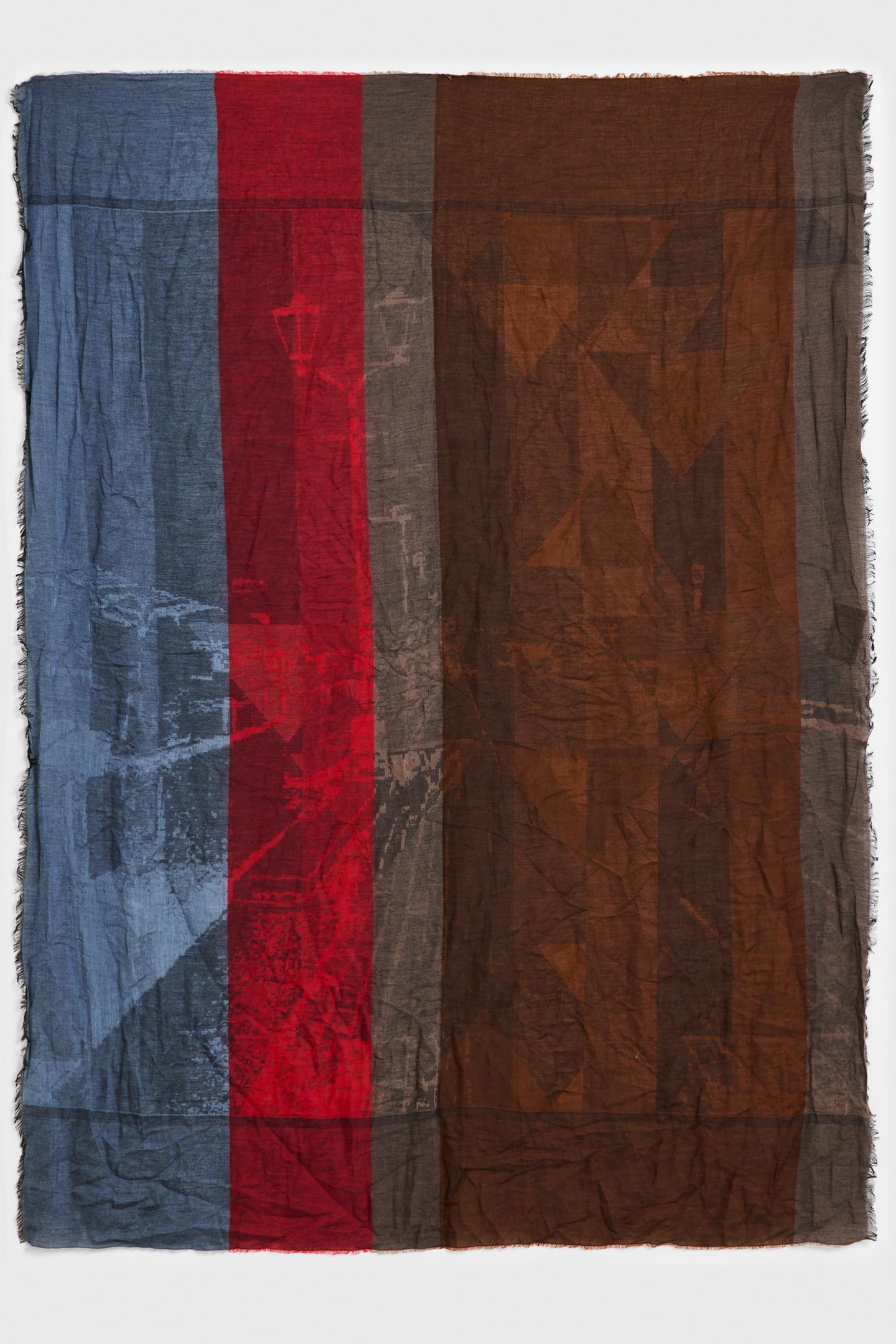MULTI COLOR STRIPED BIG B CRANBERRY 1