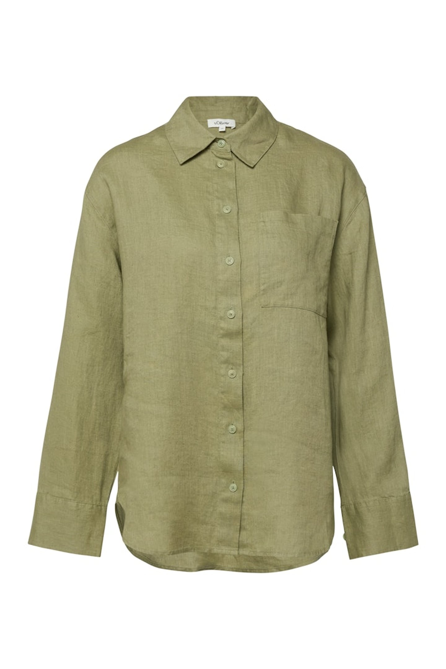 S.OLIVER BLOUSES ARMY GREEN 4
