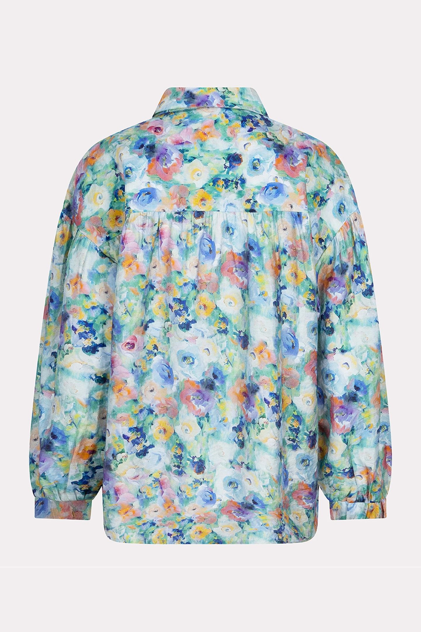 BLOUSE OVERSIZED UTOPIA FLOWER PRINT 6