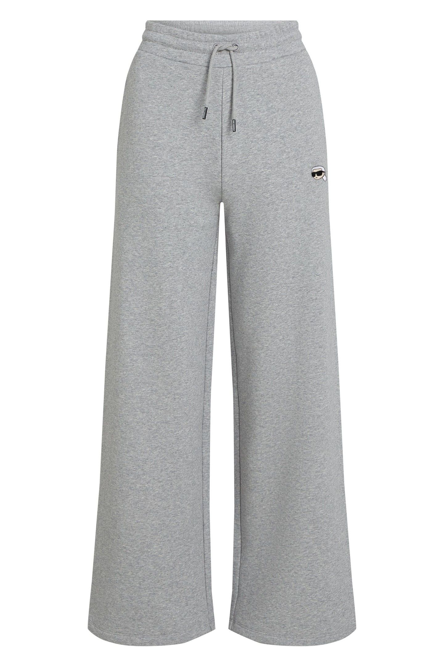 IKON WIDE LEG SWEATPANTS LIGHT GREY MELANGE 4