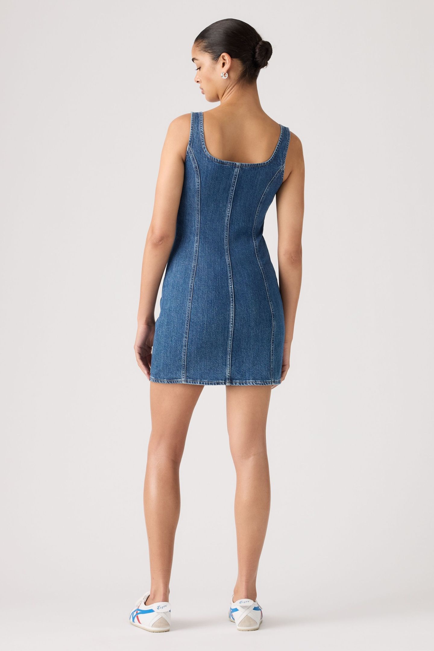 SEAMED ZIP DRESS 3