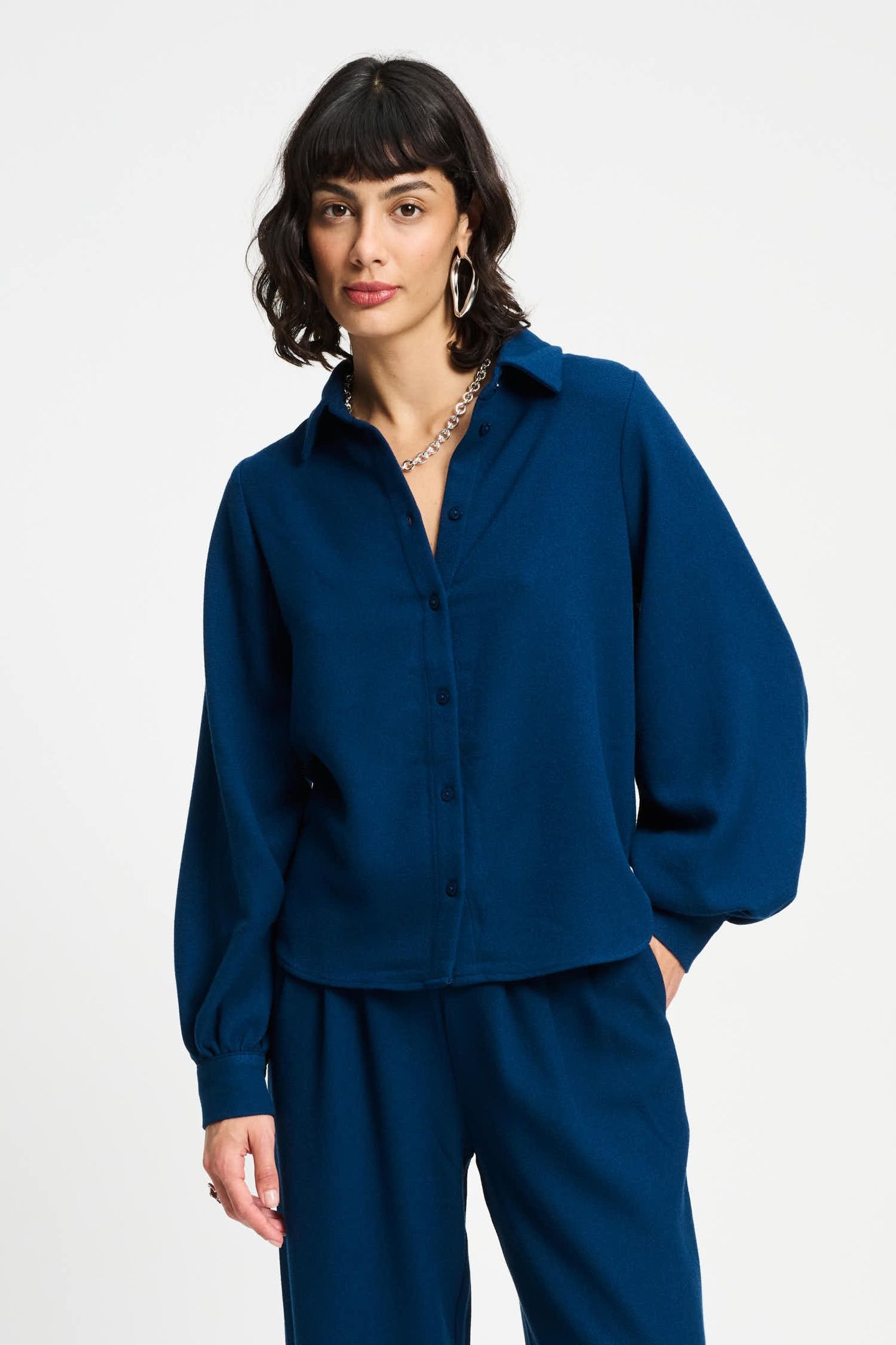 BLOUSE - NIGHTFALL BLUE 2