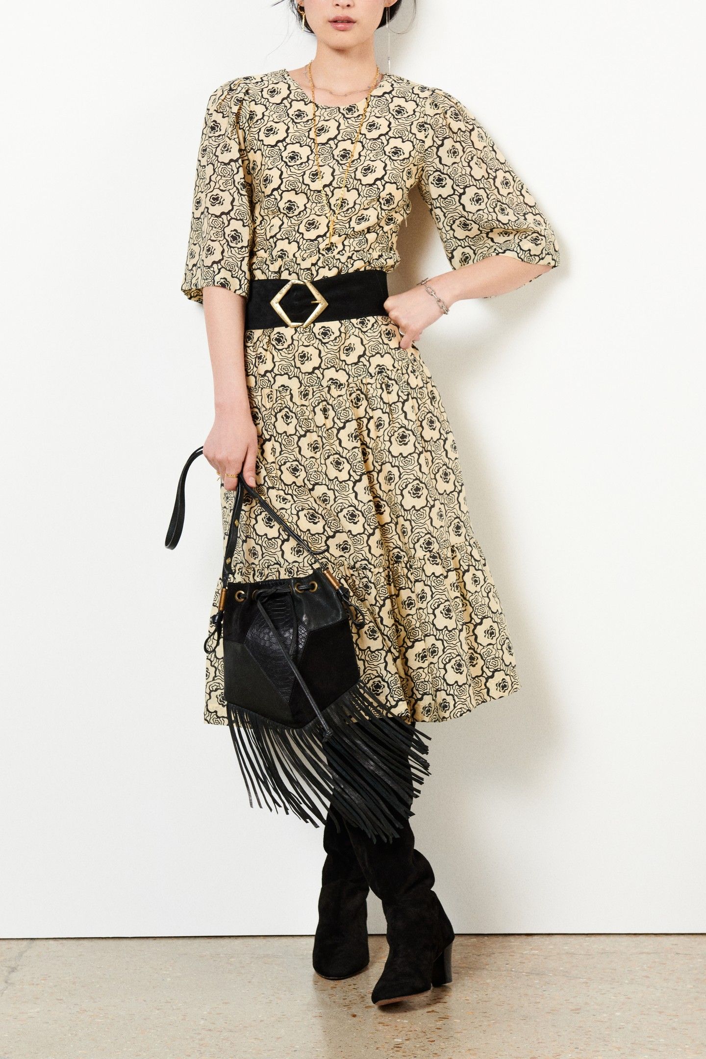 ROBE GABIE CREME 1