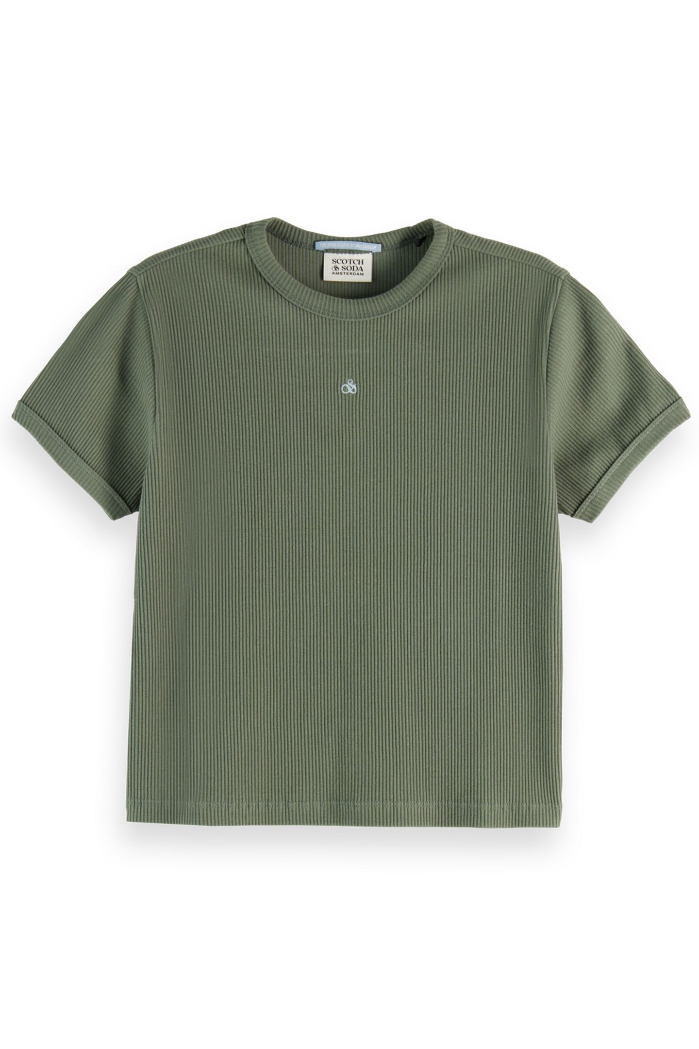 BABY RIB T-SHIRT THYME 5