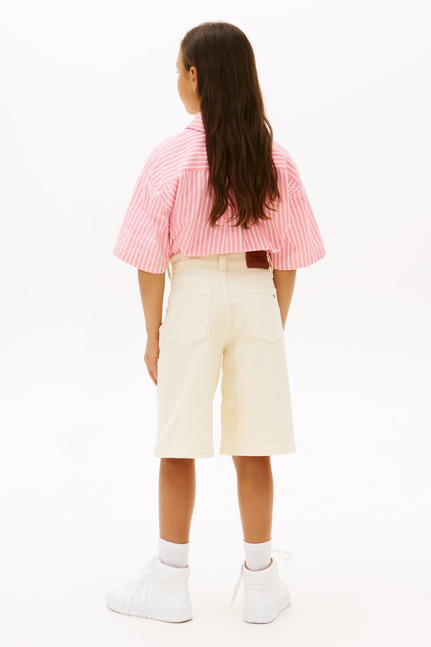 GIRLS MABEL SHORTS ECRU 3