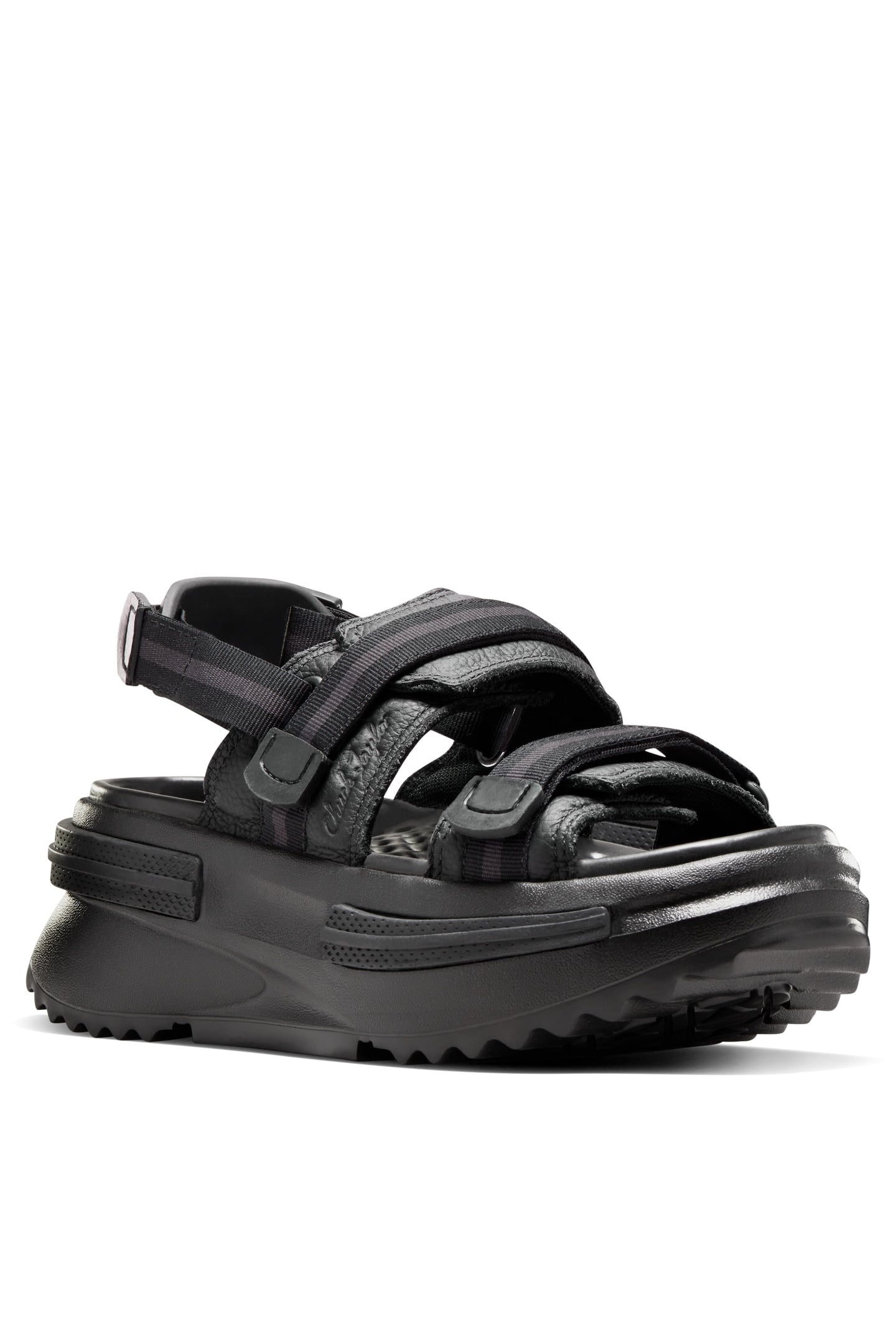 RUN STAR UTILITY SANDAL CX SLIP BLACK 2