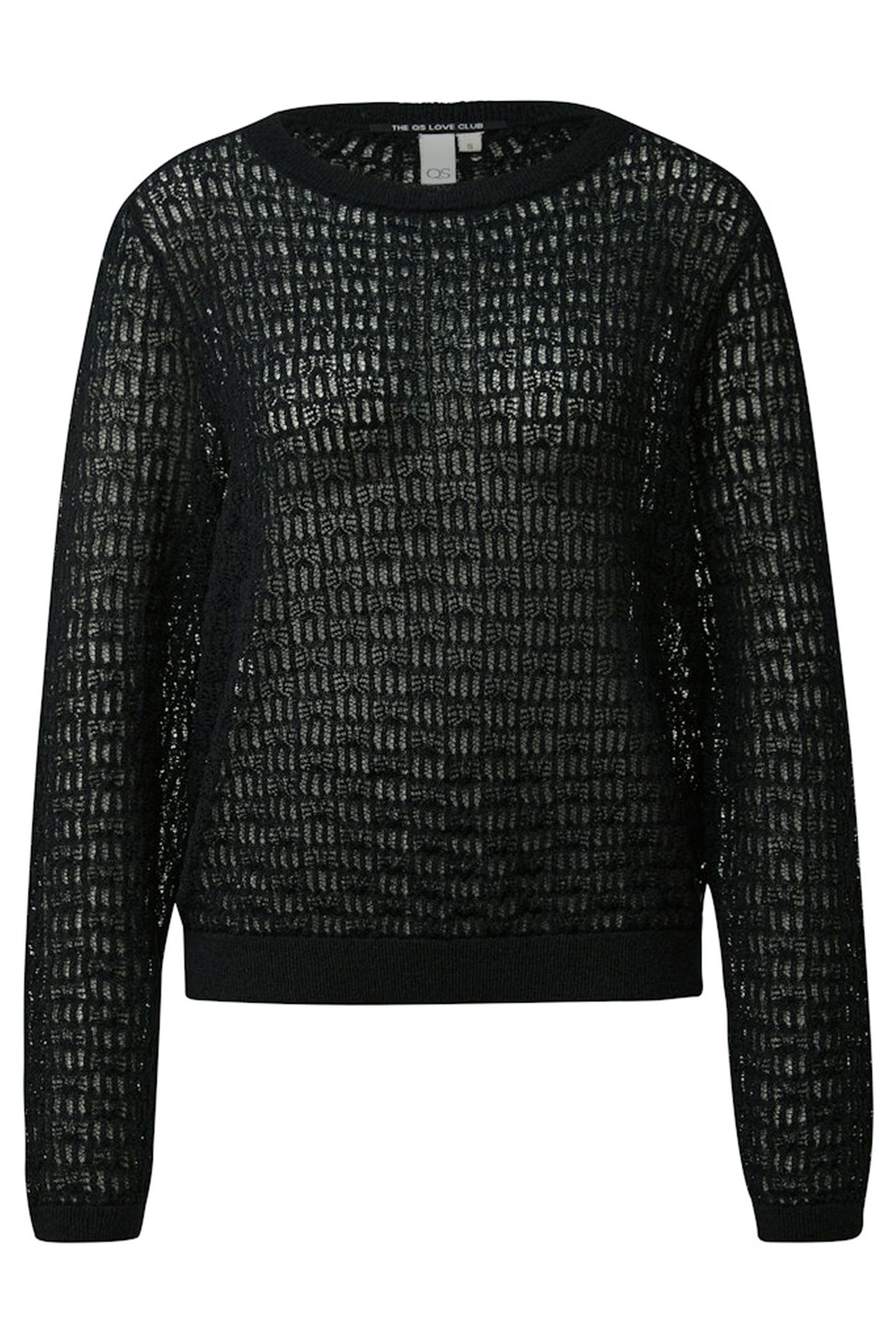 S.OLIVER-QS PULLOVER BLACK 7