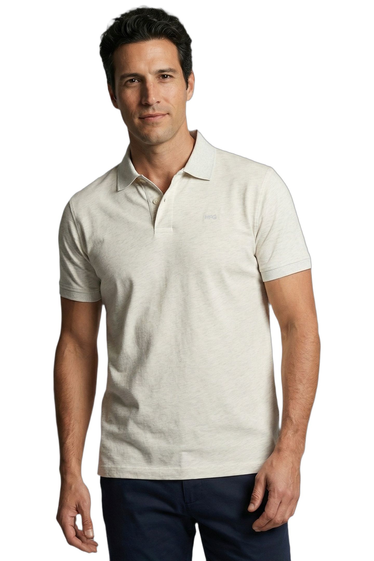 MELANGE JERSEY POLO KIT 1