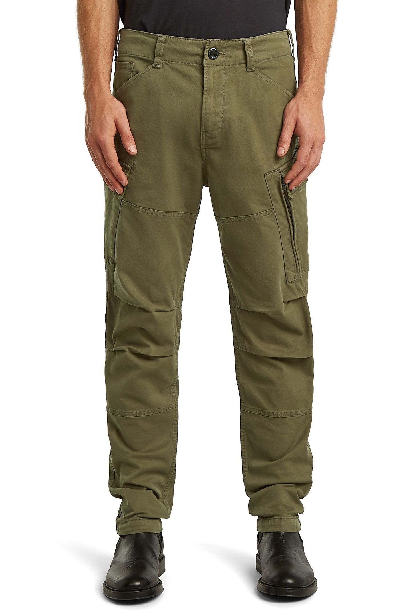 ROXIC ZIP STRAIGHT TAPERED SHADOW OLIVE 3