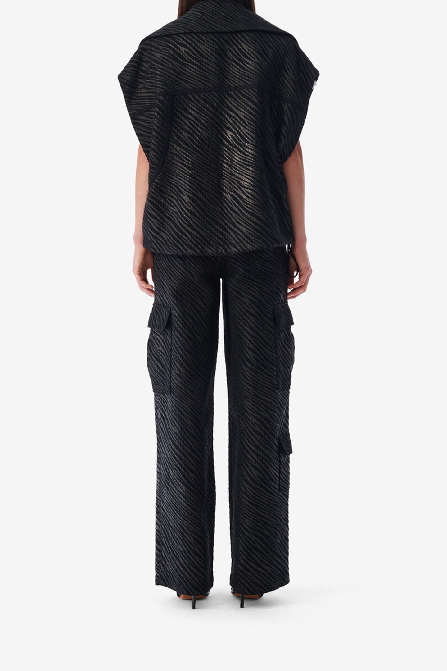 ALINA JACKET BLACK ZEBRA 3