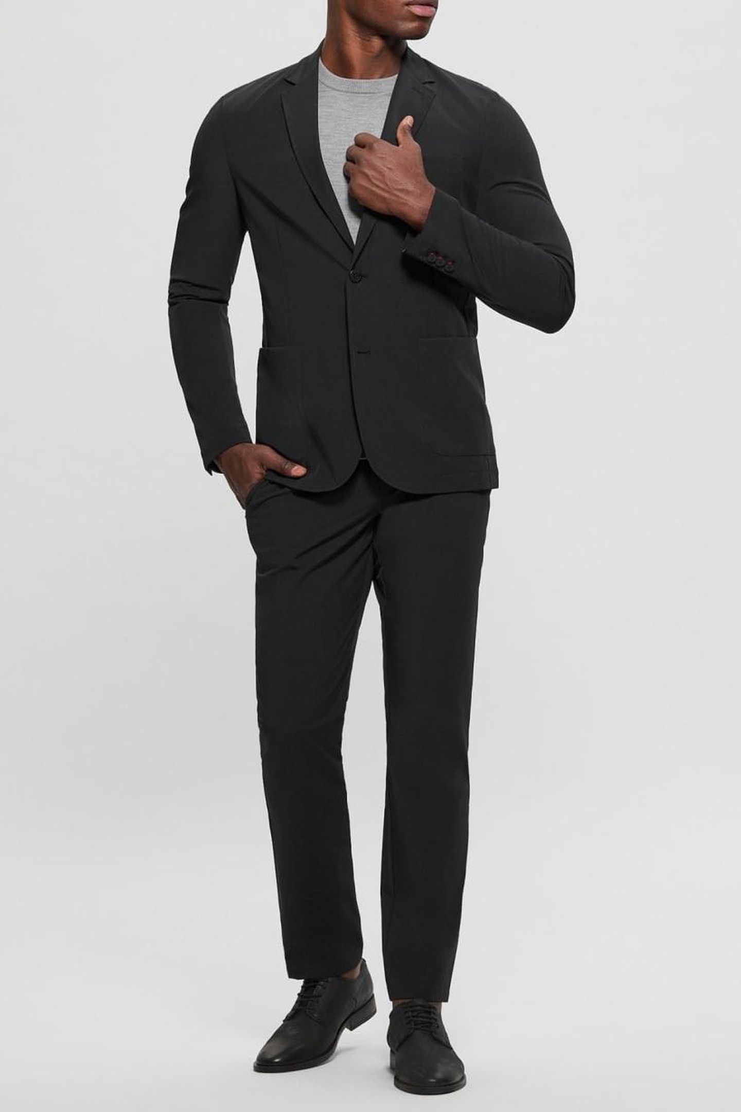 GUESS ECO TYRON BLAZER JET BLACK A996 2