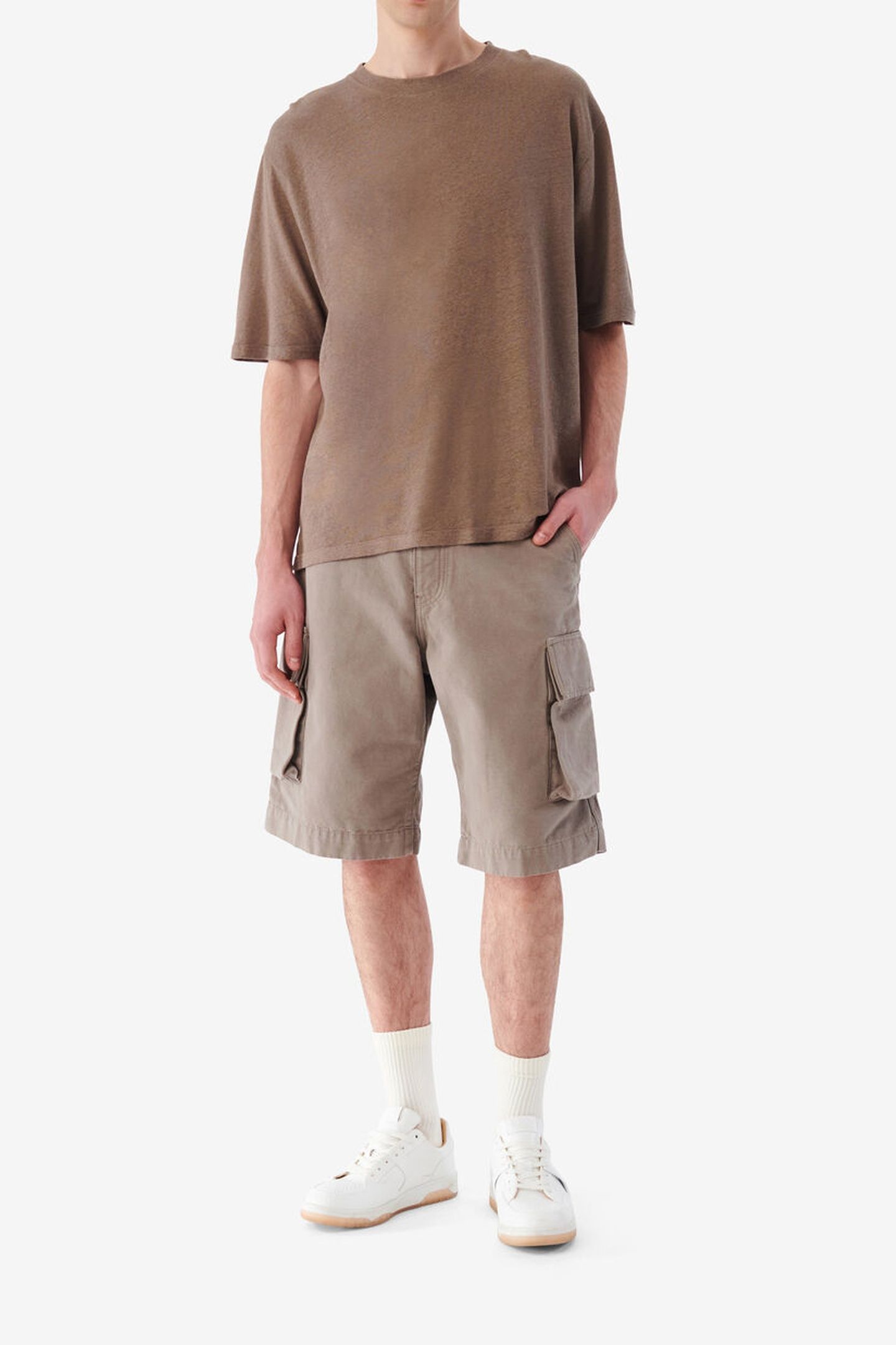 JOOBY SHORT TAUPE 2