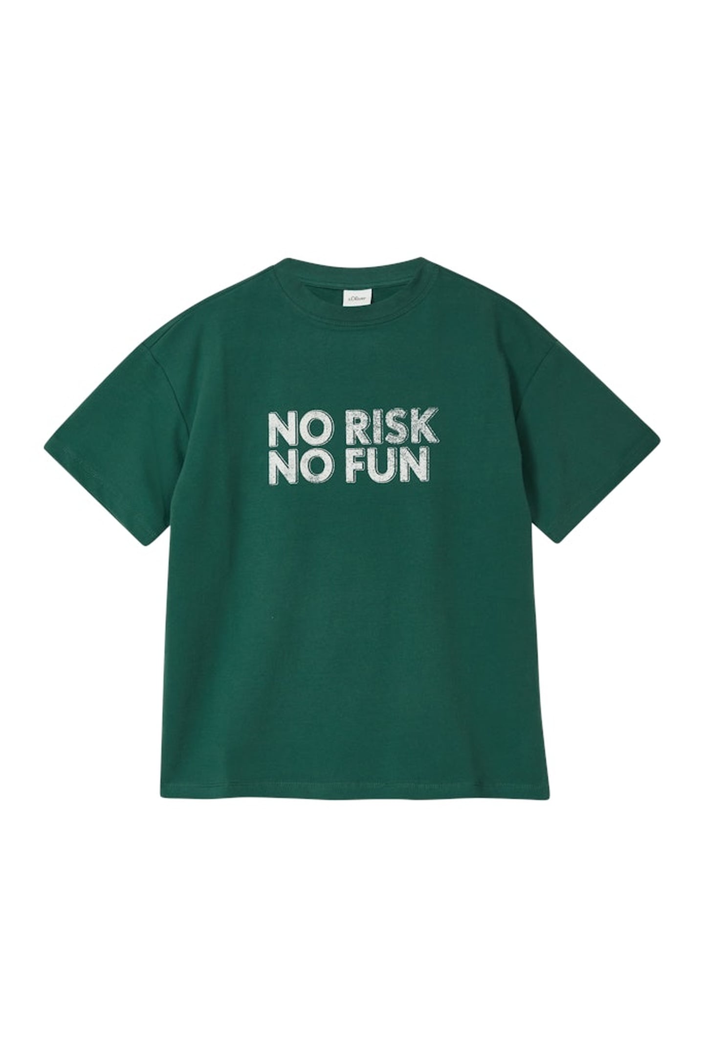 S.OLIVER T-SHIRTS ARMY GREEN 2