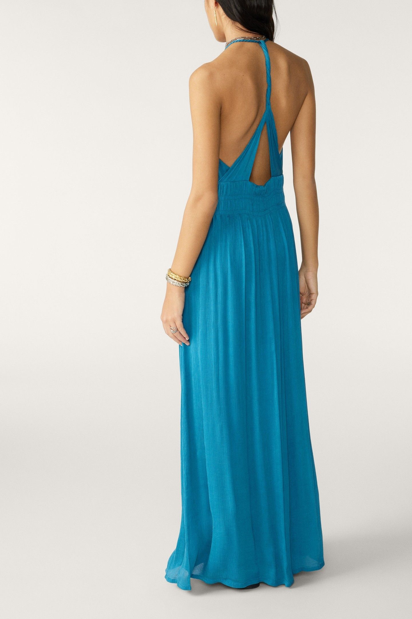 ROBE CHA TURQUOISE 2