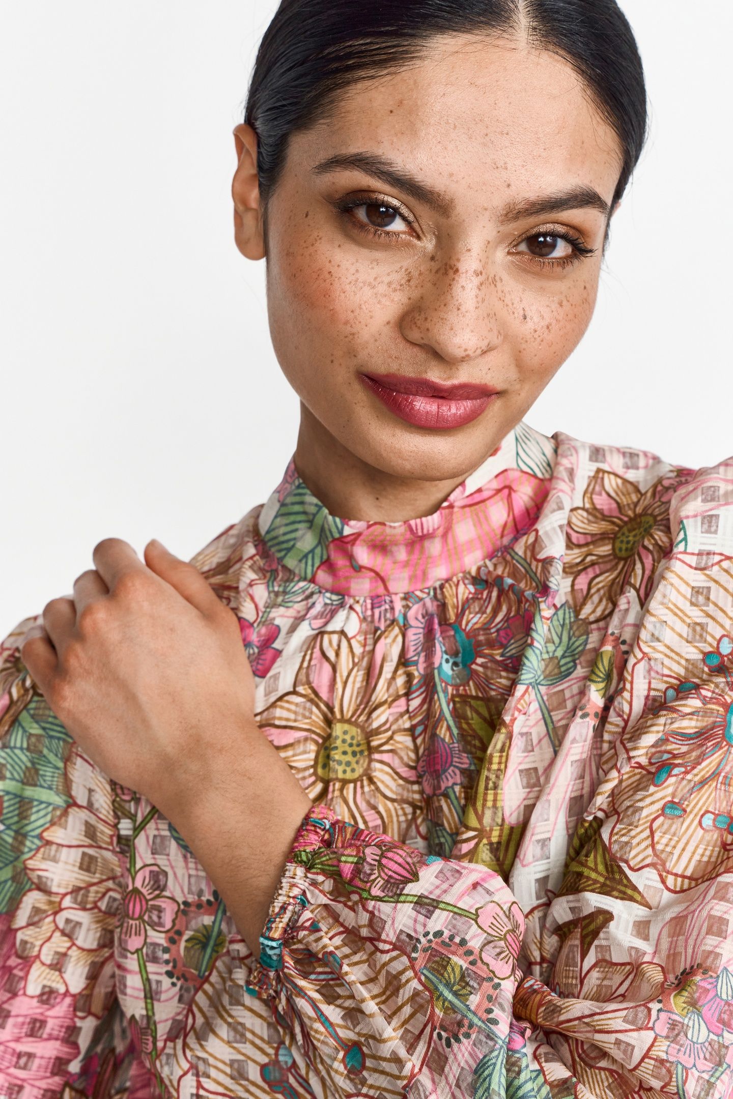 PRINTED BLOUSE SPRING BLUSH 5