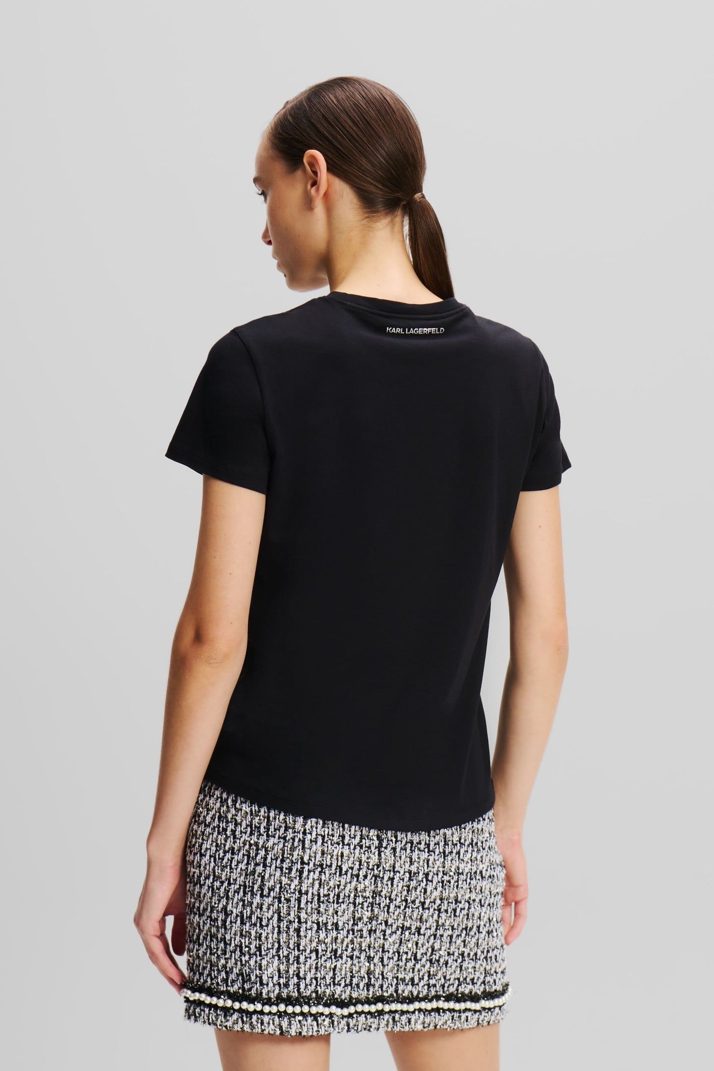 BOUCLE KARL SIGNATURE T-SHIRT BLACK 2