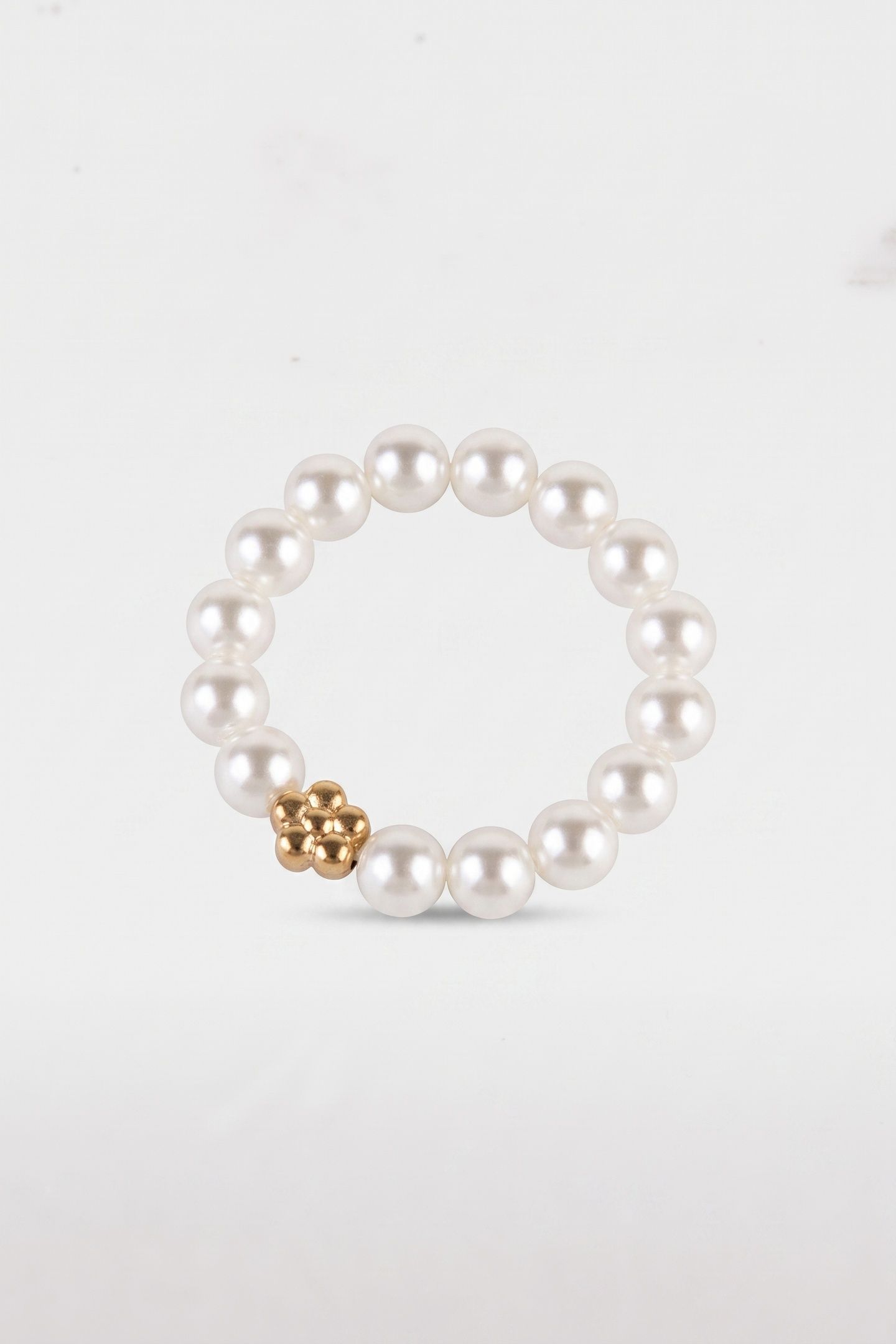 ANXIETY SHINY BLOOM RING GOLD / 56-60 3