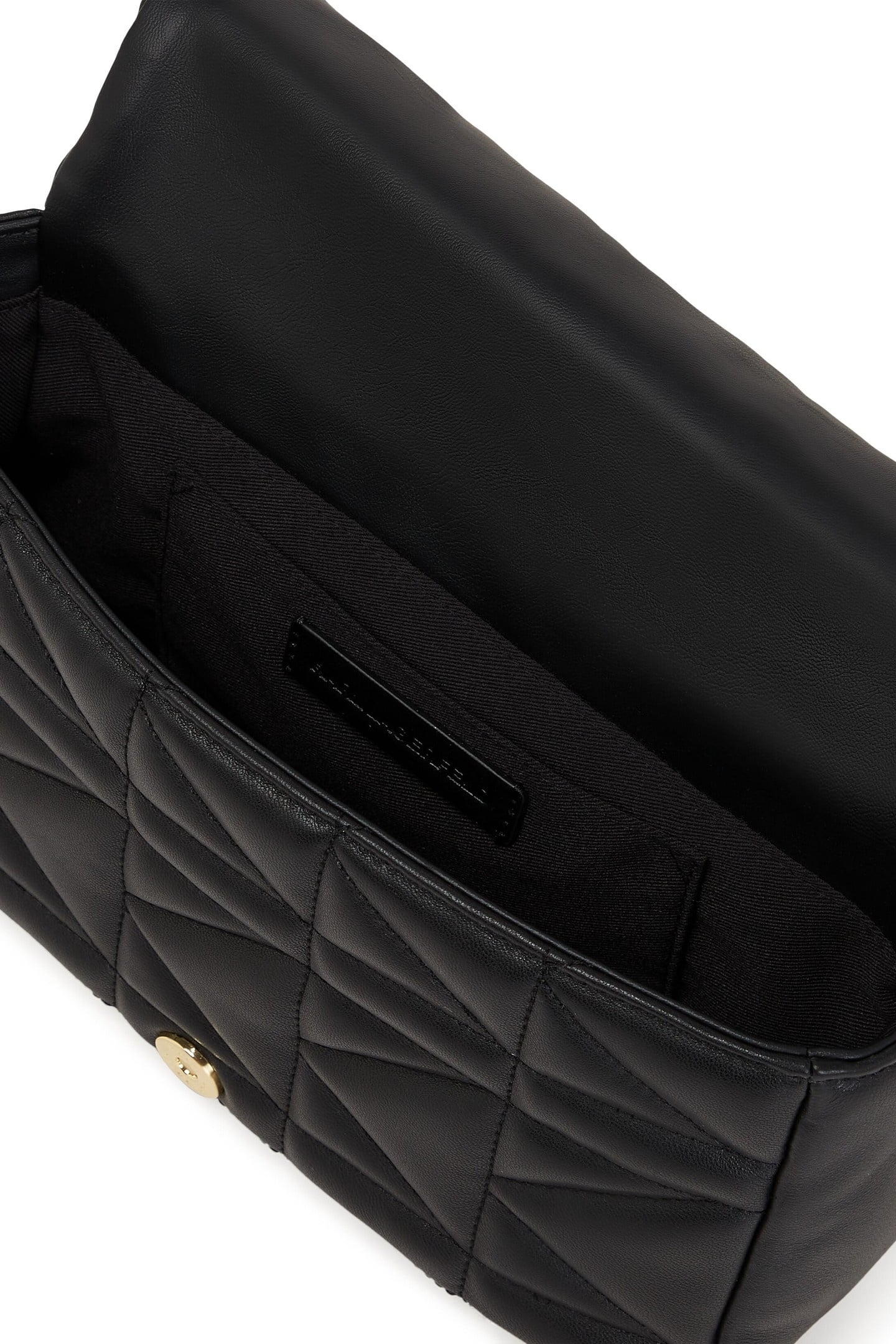 K/KUILT MEDIUM EXT SHOULDER BAG BLACK/GOLD 3