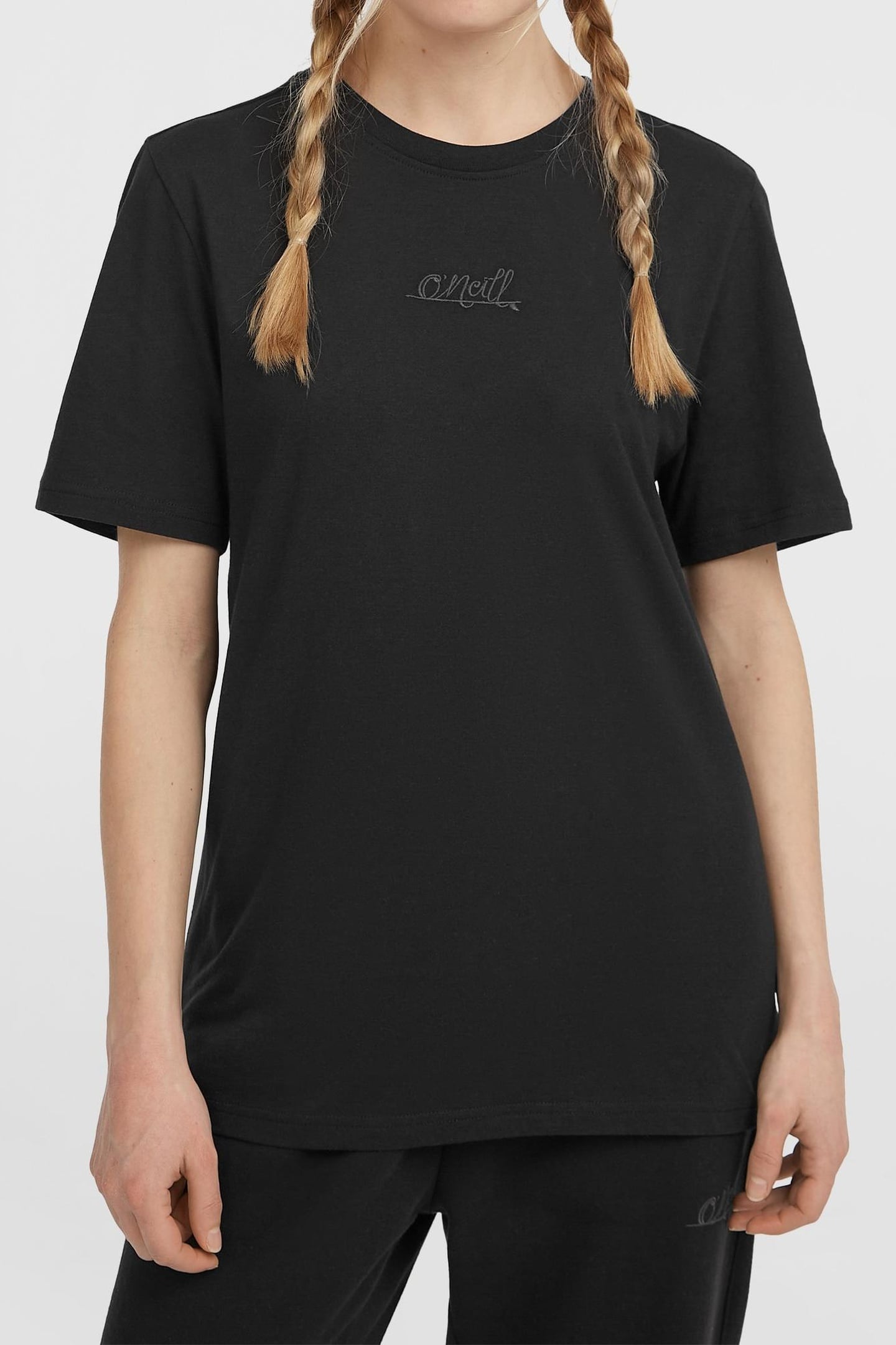 ESSENTIALS O'NEILL SCRIPT T-SHIRT BLACK OUT 1