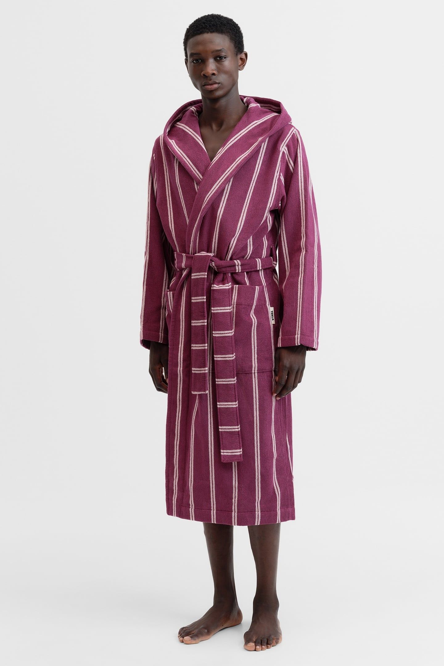 UNISEX HOODED BATHROBE VENICE 1