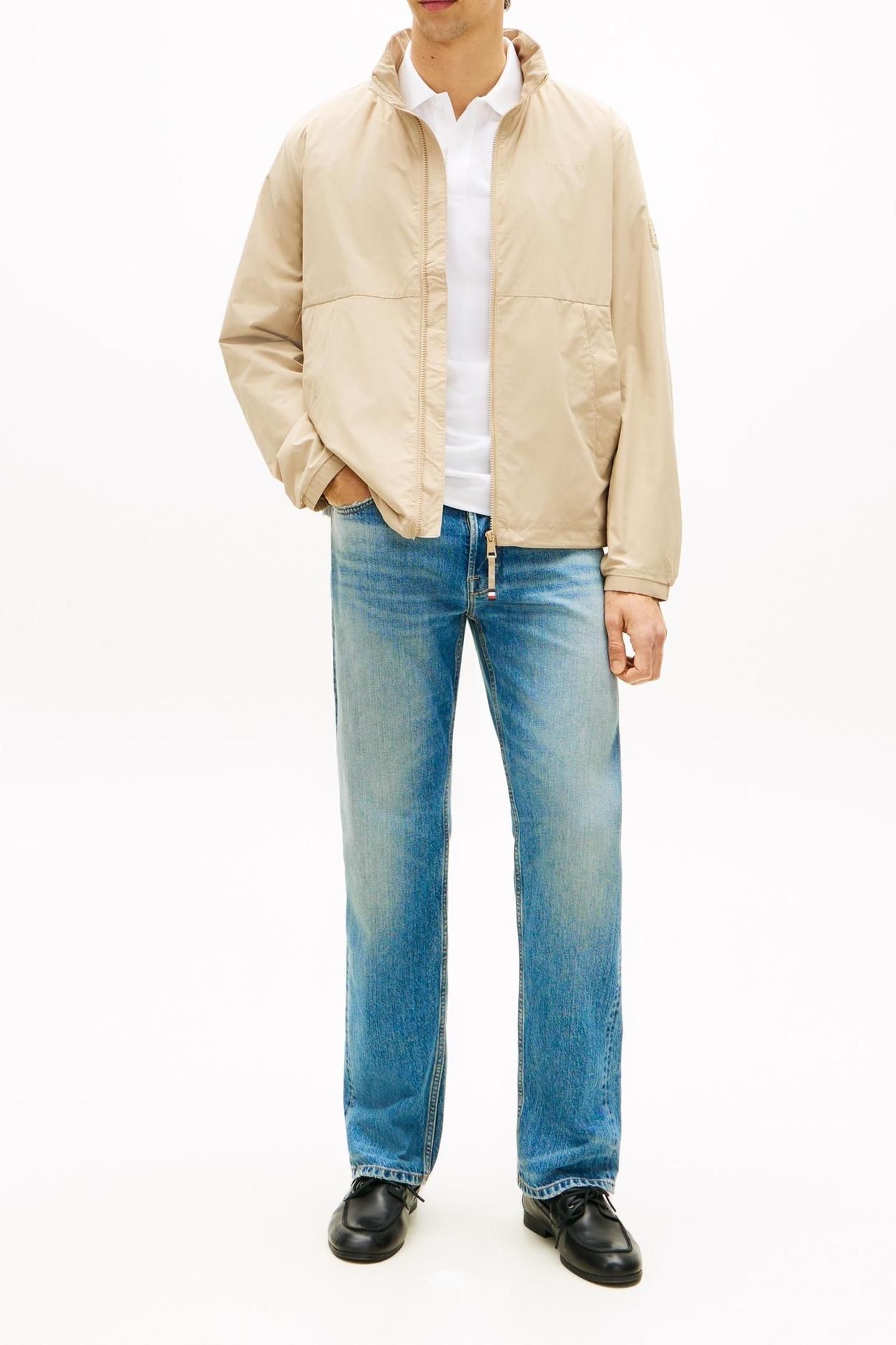 BRANDED BLOUSON JACKET SANDALWOOD 2