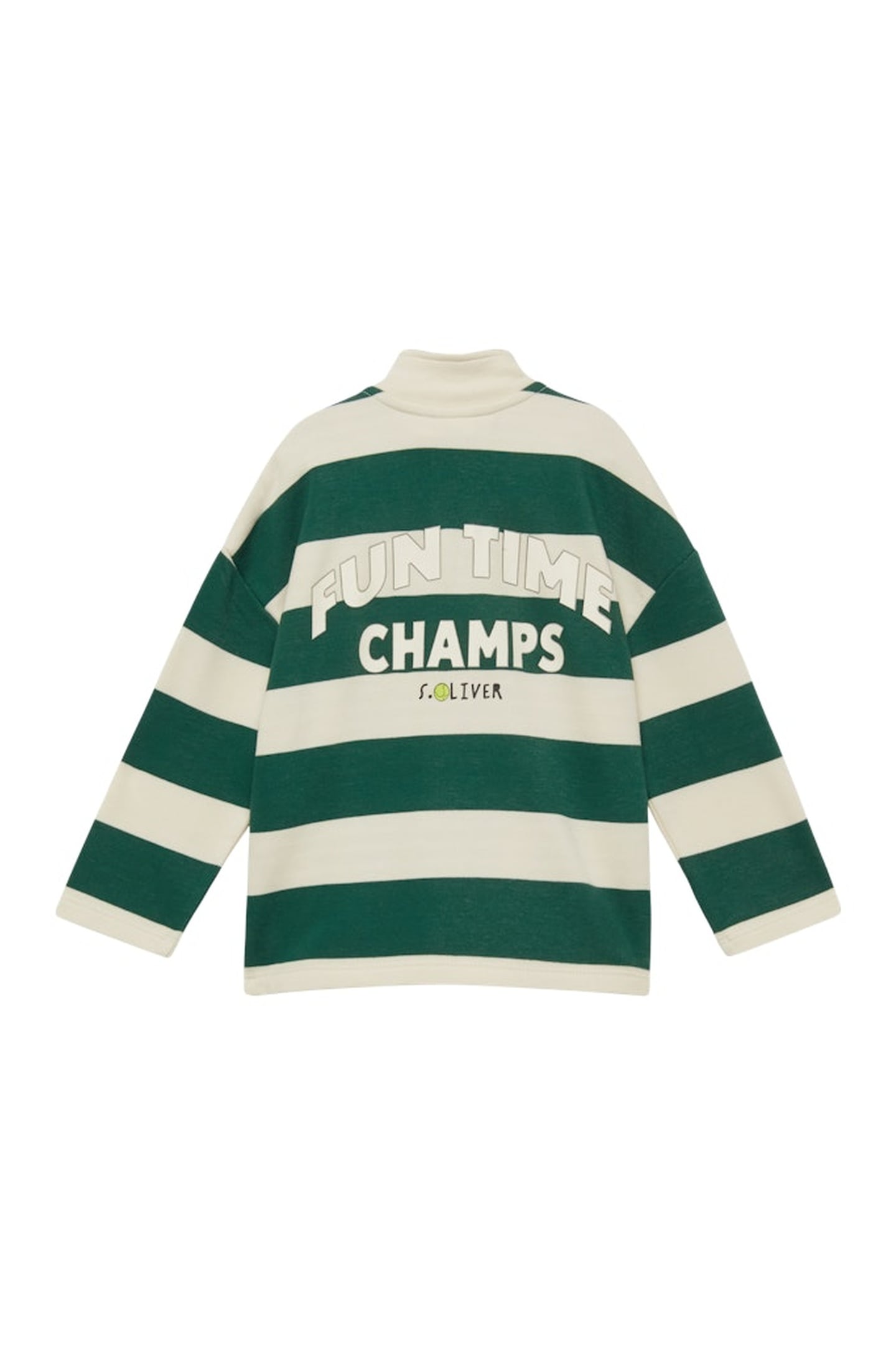 S.OLIVER SWEATSHIRTS GREEN STRIPES 3