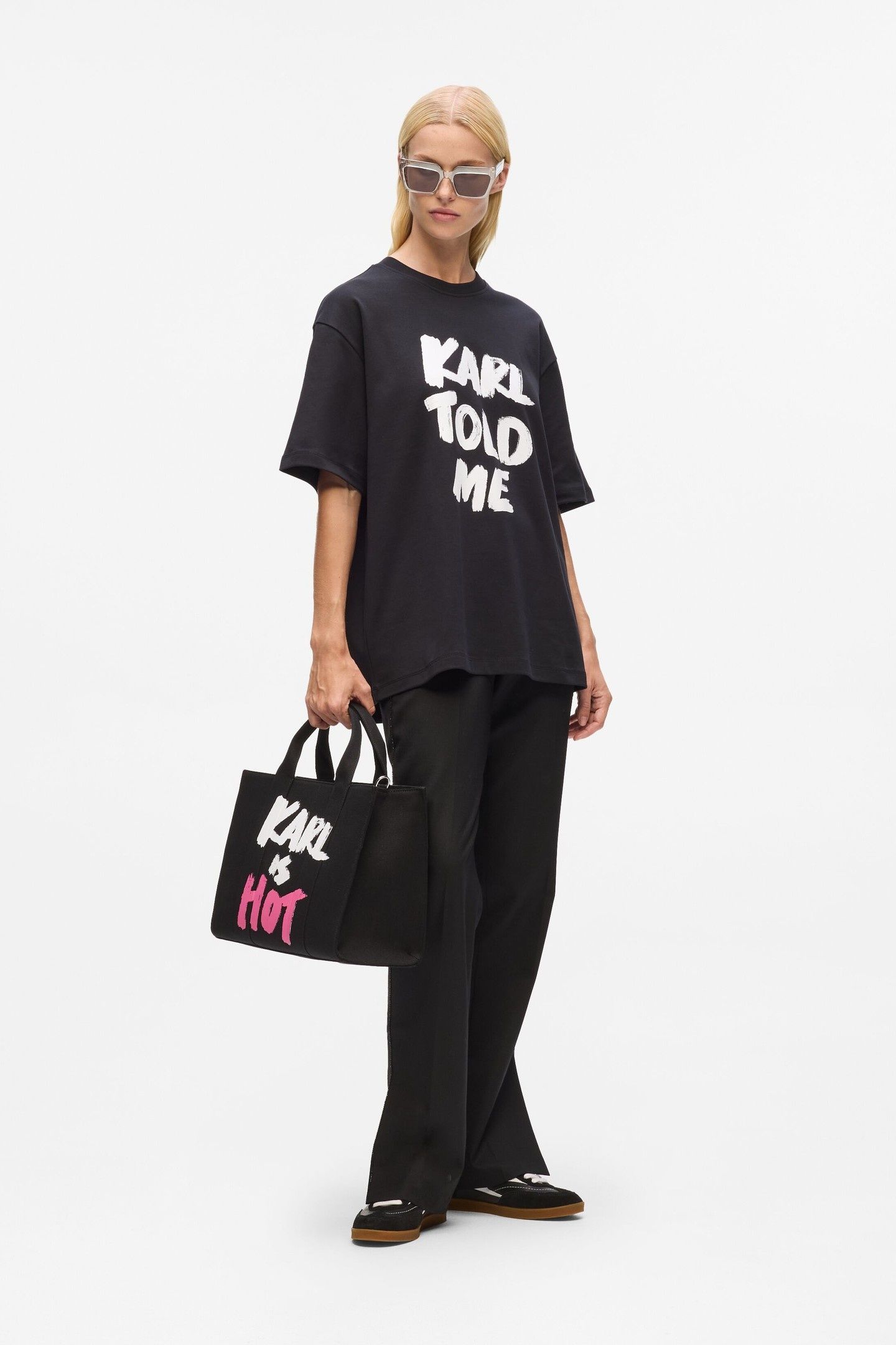 KARL TOLD ME T-SHIRT BLACK 2
